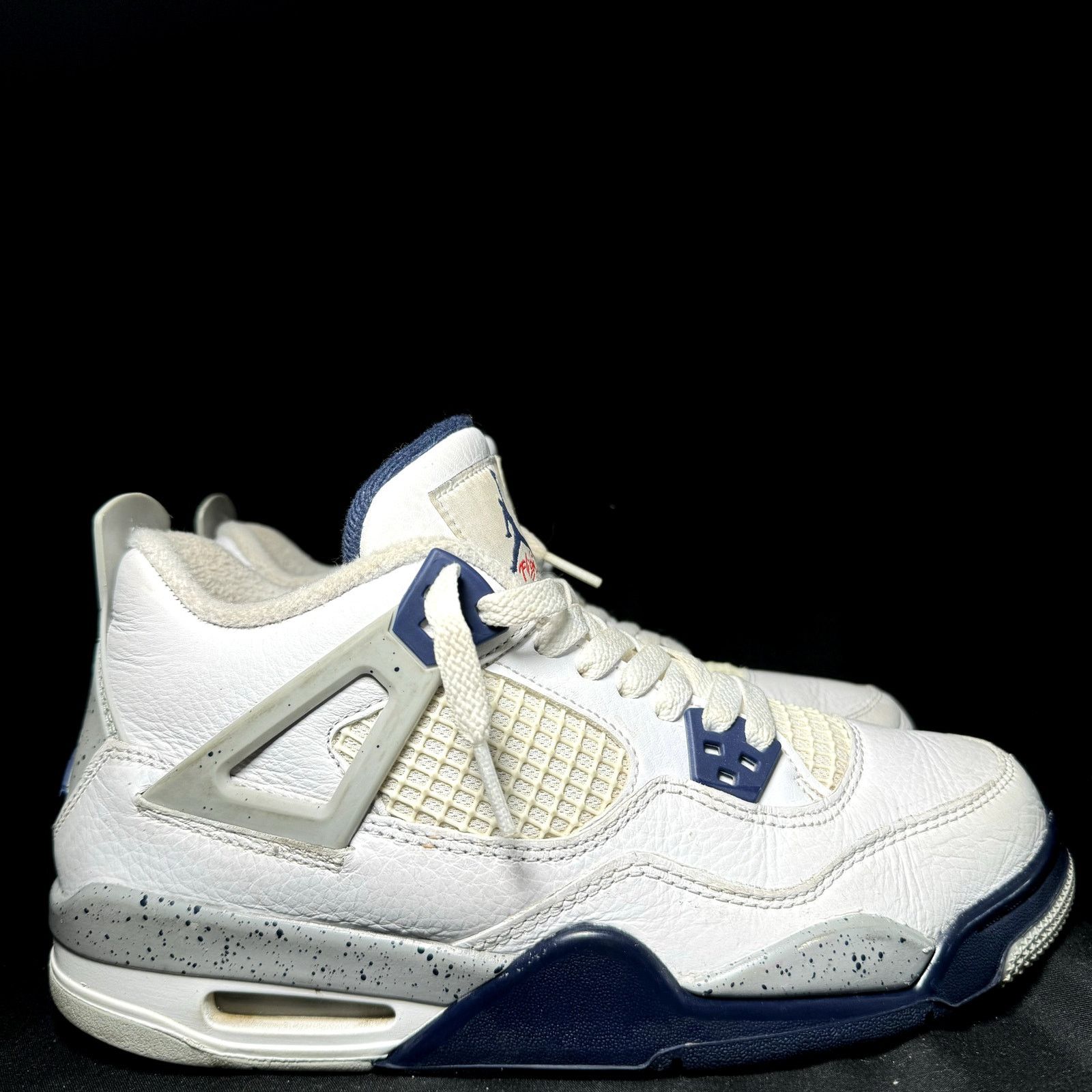 Jordan Brand × Nike Size 7 - Air Jordan 4 Retro GS Midnight Navy Men's Shoes Size US 7 / EU 40 - 1 Thumbnail