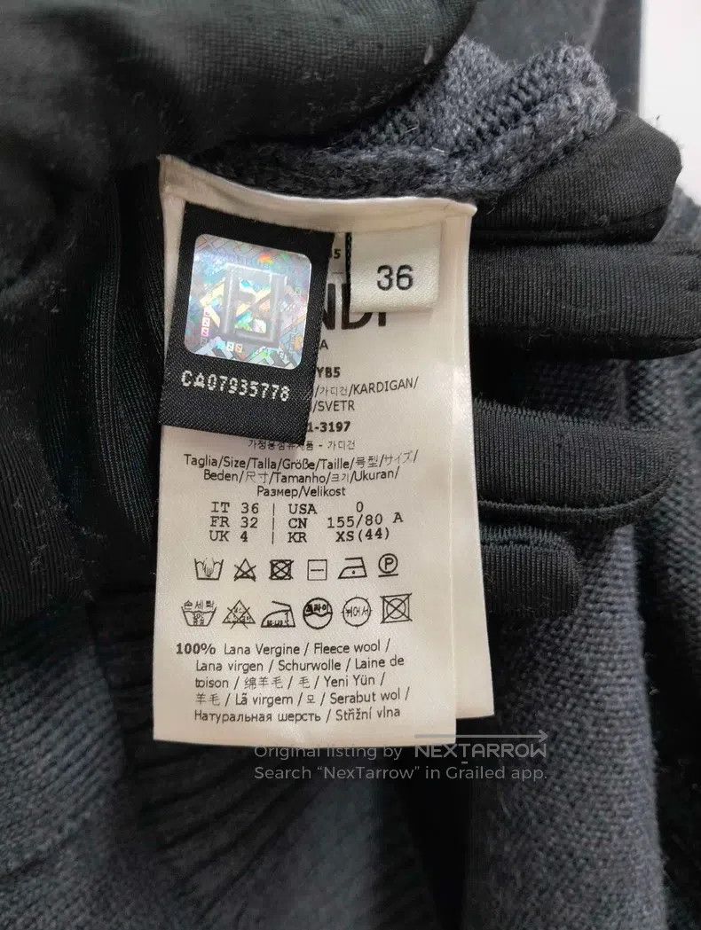 Fendi Fendi Knit jacket Size 4XL / US 24-26 - 4 Thumbnail