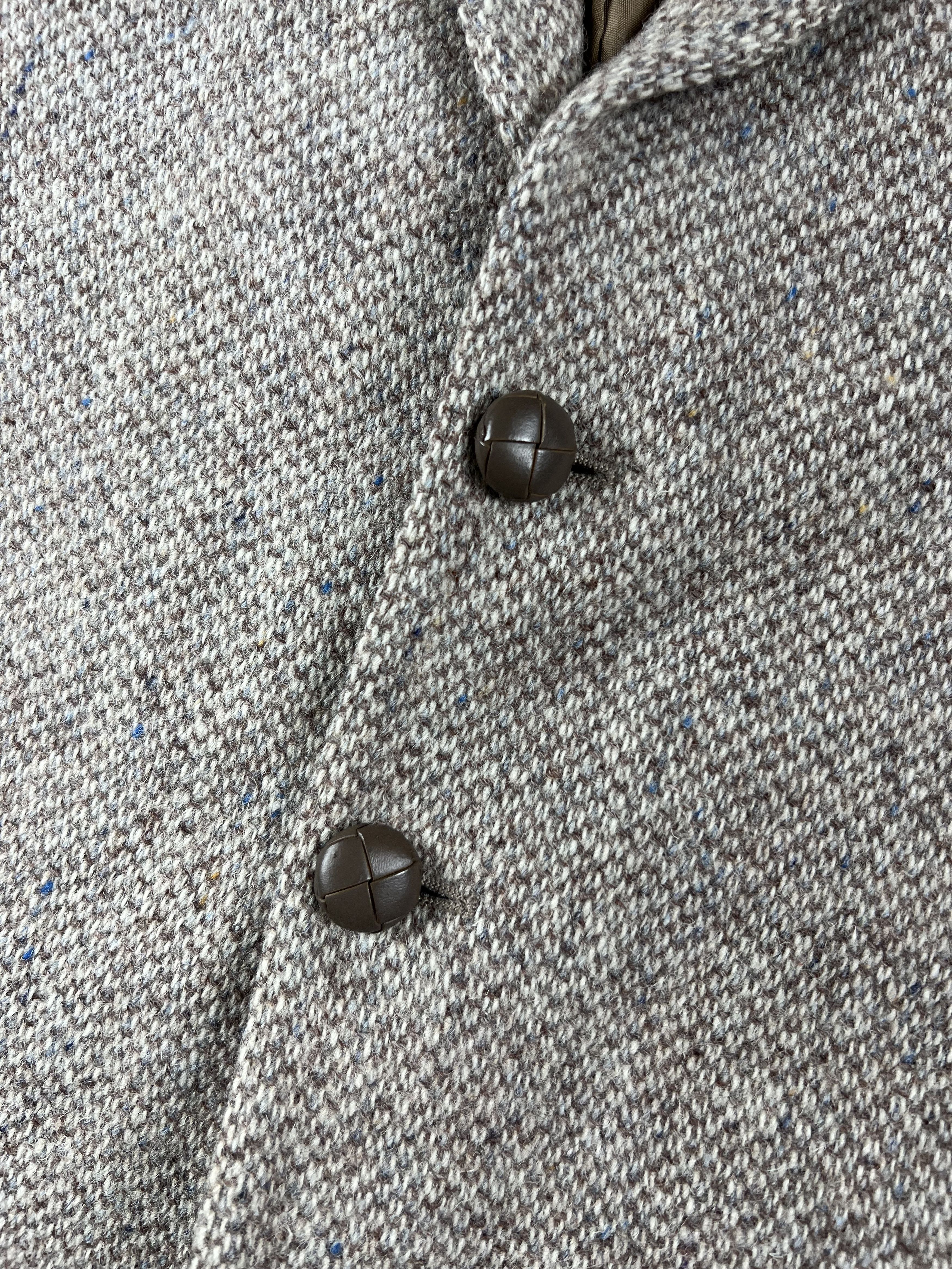 Harris Tweed × Vintage Vintage Harris Tweed Wool Blazer M Size 48R - 2 Thumbnail