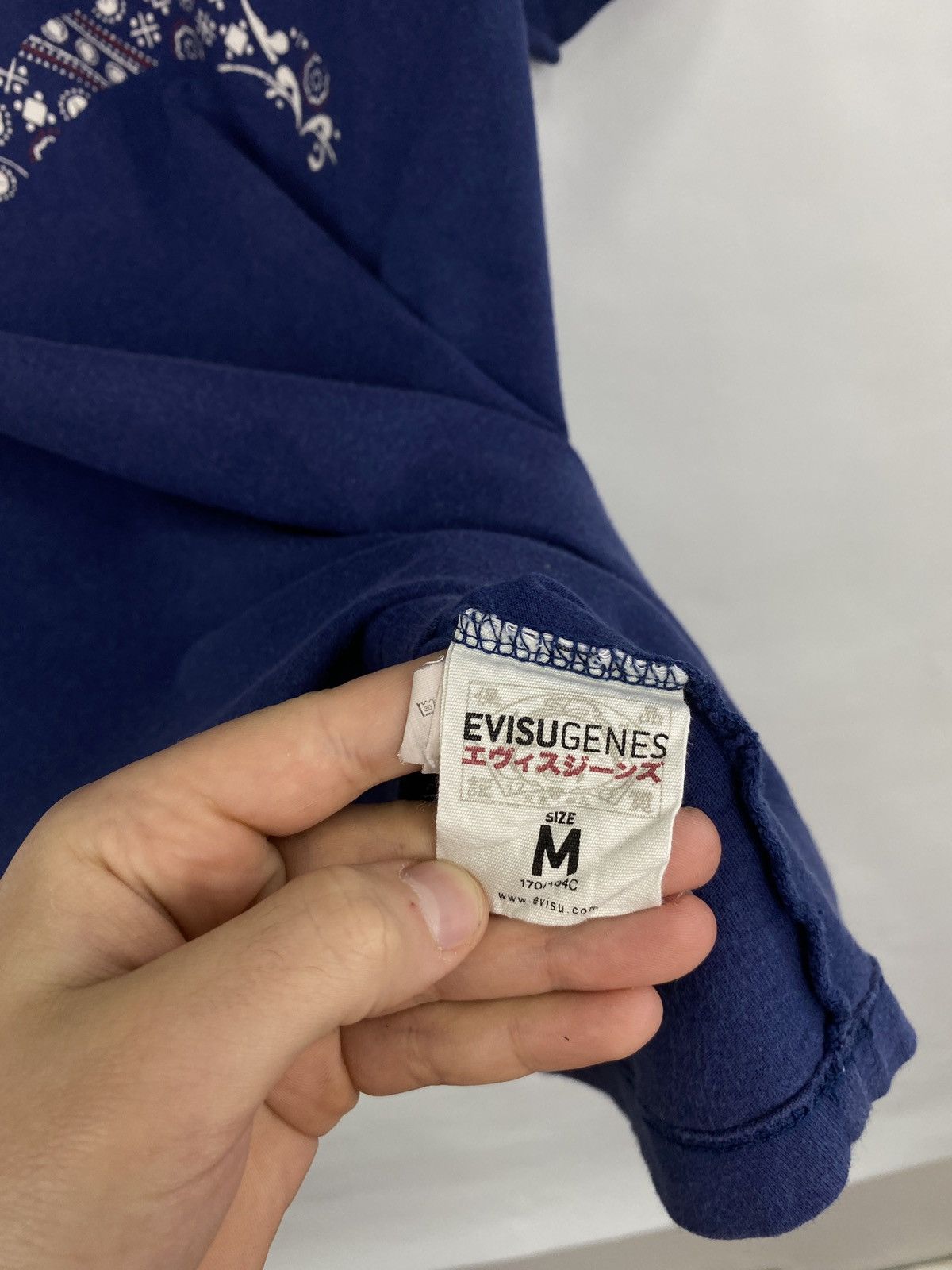 Evisu 🇯🇵 Vintage 90s Evisu Rare T-Shirt Retro Y2K Japan kapital Size US M / EU 48-50 / 2 - 7 Thumbnail