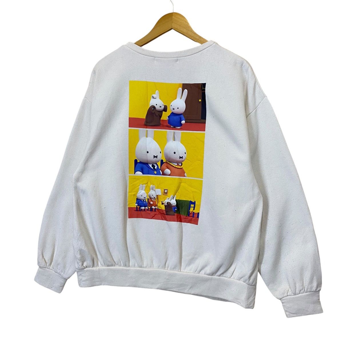 Anime × Japanese Brand MIFFY AND FRIEND BIG LOGO CREWNECK SWEATSHIRT Size US M / EU 48-50 / 2 - 3 Thumbnail