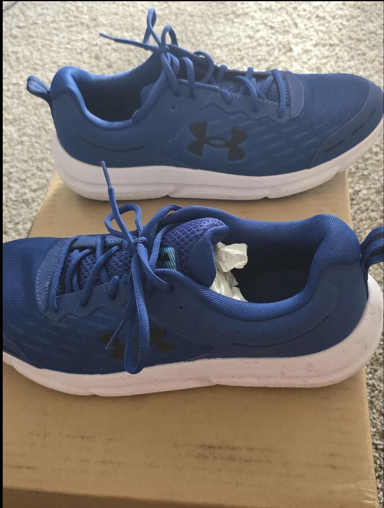 Under Armour Under Armour Assert 10 Blue Athletic Sneakers Size 13 Size US 13 / EU 46 - 3 Thumbnail
