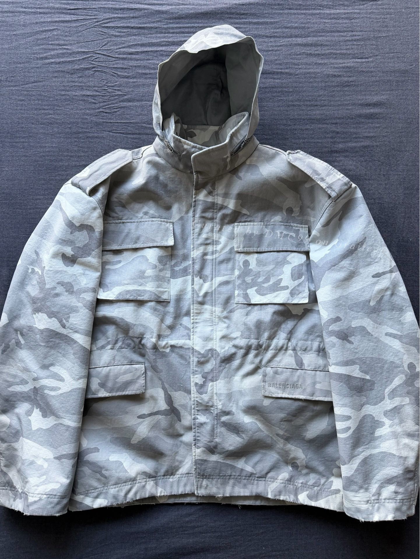 Balenciaga Balenciaga Runway M65 Four-Pocket Jacket Size US S / EU 44-46 / 1 - 1 Thumbnail