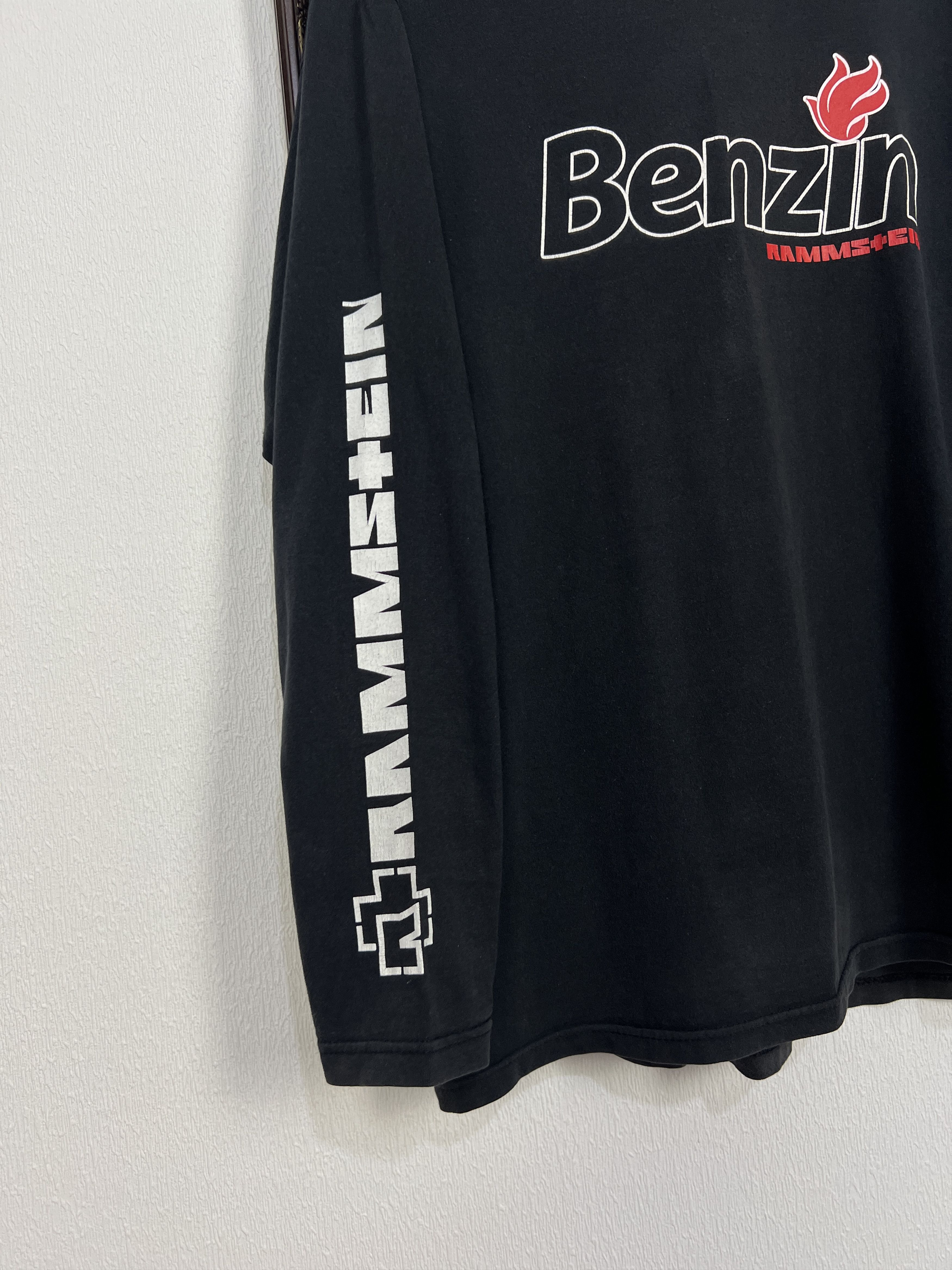 Vintage Vintage Rammstein Benzin Shirt Long Sleeve Tee Over Print Size US XL / EU 56 / 4 - 4 Thumbnail