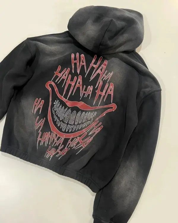 VIBE Graphic Printed Hoodie Oversized Size US L / EU 52-54 / 3 - 1 Thumbnail