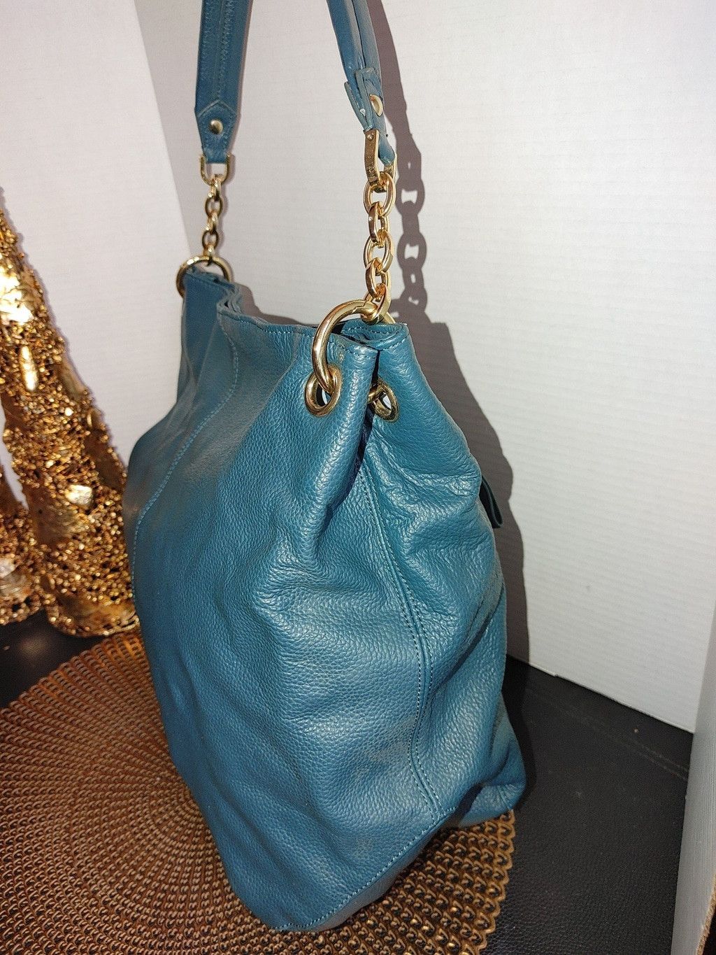 Vera Pelle Cuore & Pelle Sophia Leather Hobo Bag Size ONE SIZE - 2 Thumbnail