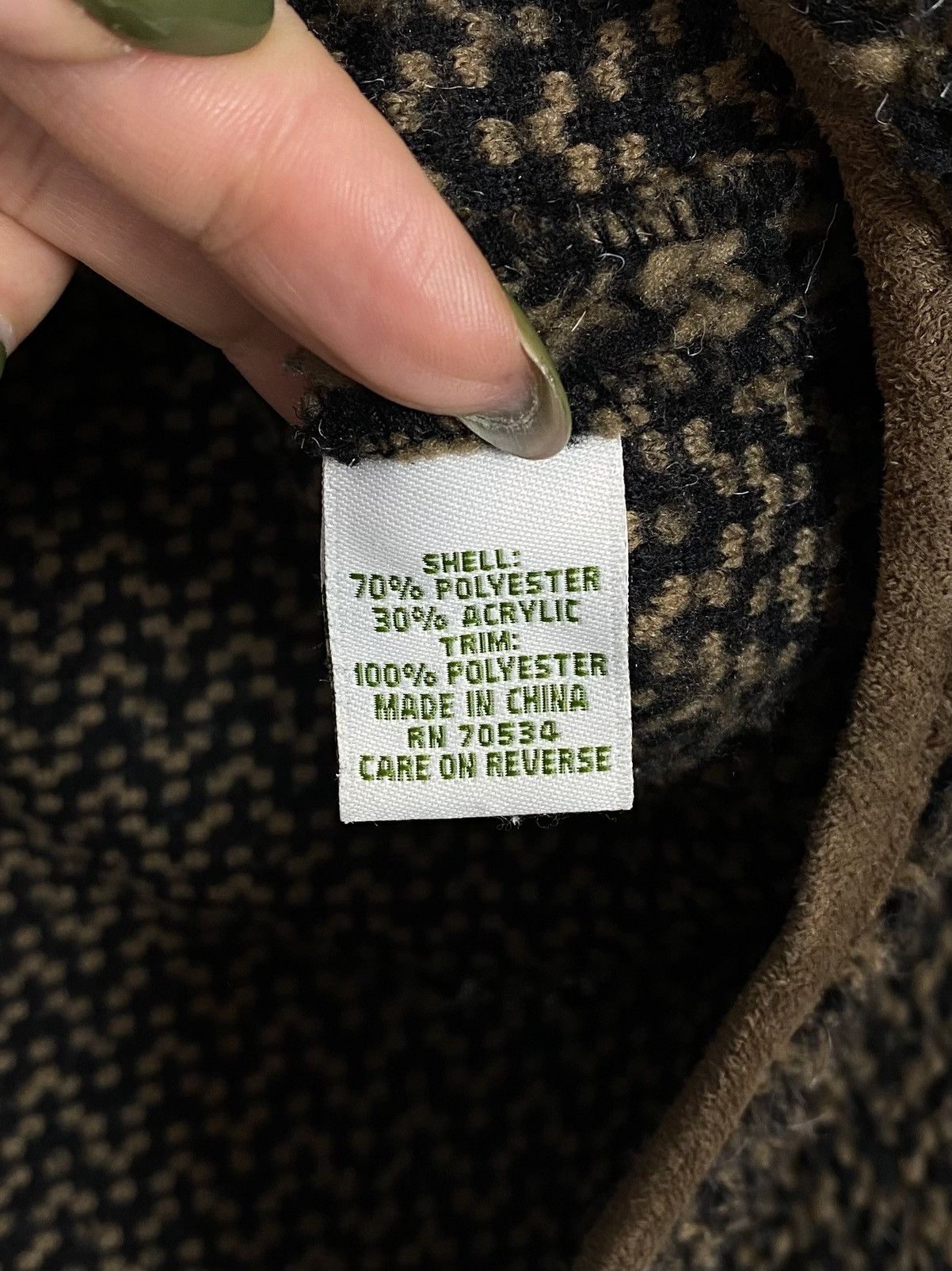 Orvis Orvis Fleece Teddy Jacket Womens Size M Fastening Pockets Size M / US 6-8 / IT 42-44 - 7 Thumbnail