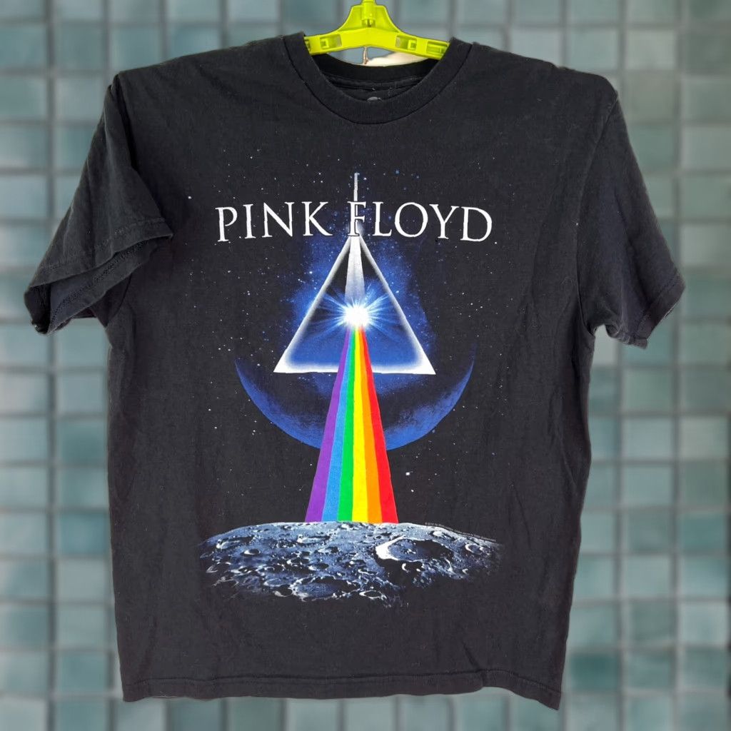 Liquid Blue Liquid Blue Pink Floyd T Shirt Adult Size L Dark Side Invasion Graphic Tee Mens Size US L / EU 52-54 / 3 - 1 Thumbnail