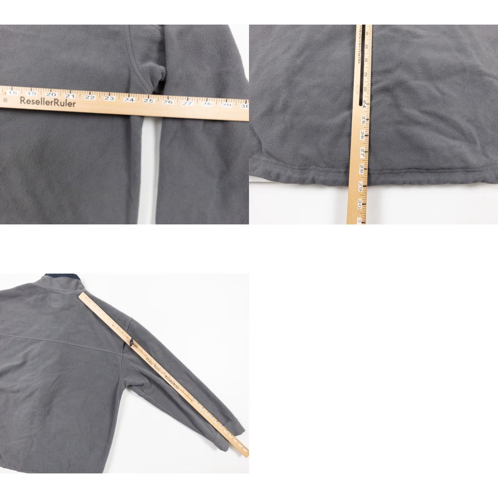Gap Gap Jacket Men's XL Gray Fleece Full Zip Long Sleeve Outdoors Adult Casual Size US XL / EU 56 / 4 - 8 Thumbnail