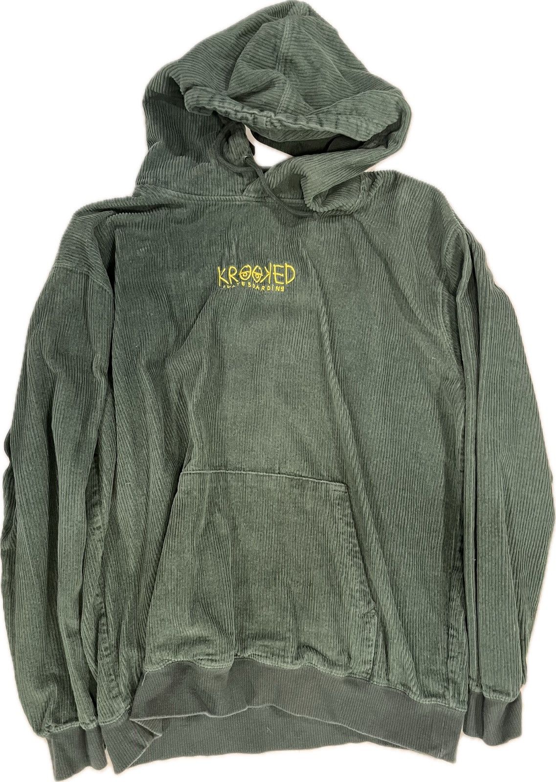 Krooked Krooked Skateboard Green Hoodie - Medium Size US M / EU 48-50 / 2 - 1 Thumbnail