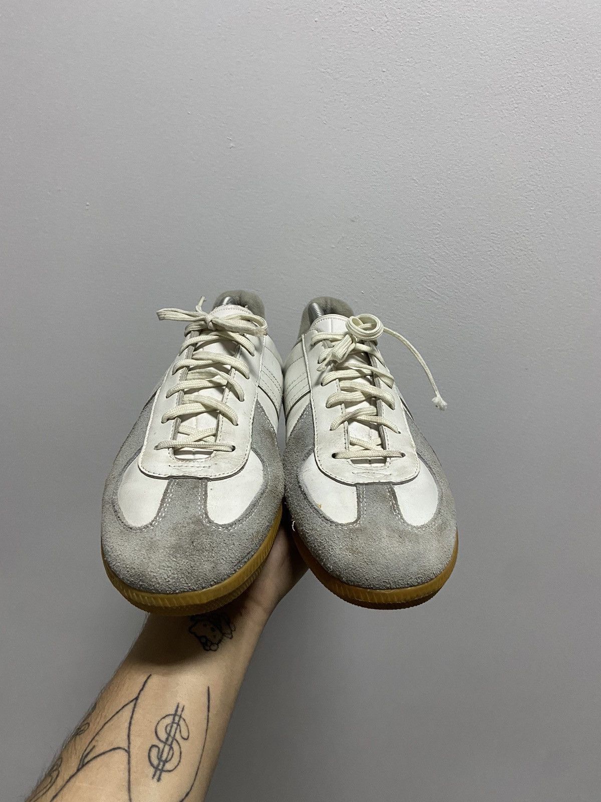 Vintage GAT BW 280 Sport Leather Trainers Vintage Shoes Sneakers Size US 10.5 / EU 43-44 - 5 Thumbnail