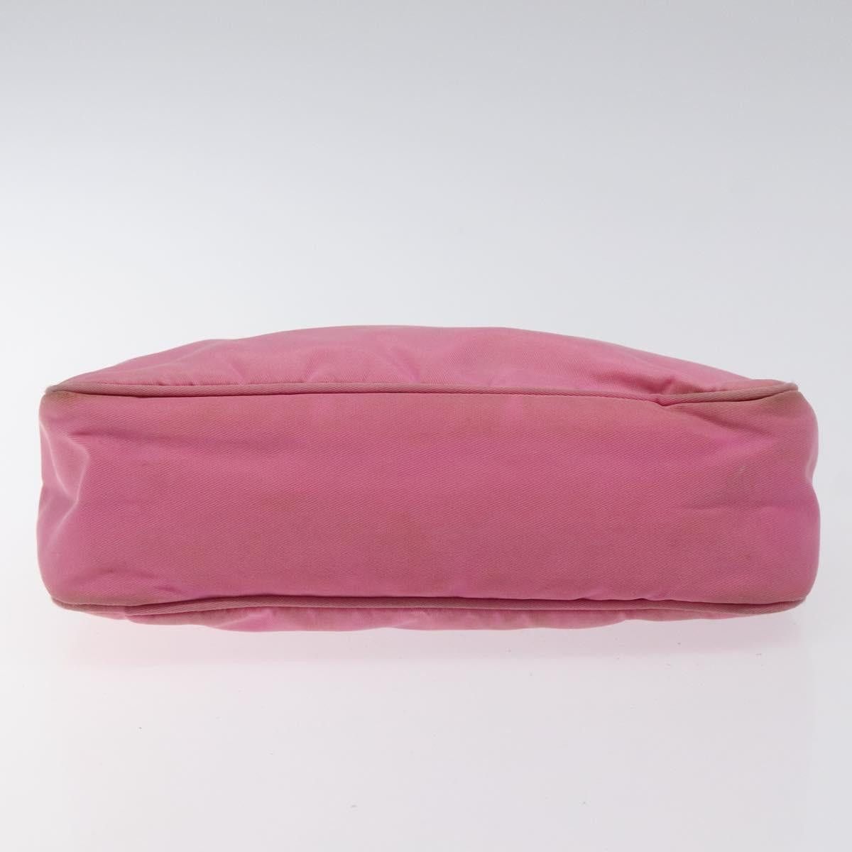 Prada PRADA Hand Bag Nylon Pink Silver Size ONE SIZE - 9 Thumbnail