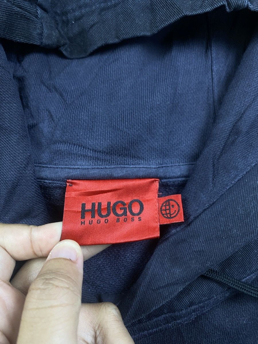 Hugo × Hugo Boss × Vintage Vintage Hugo Boss Single Pocket Hoodie Size US M / EU 48-50 / 2 - 7 Thumbnail