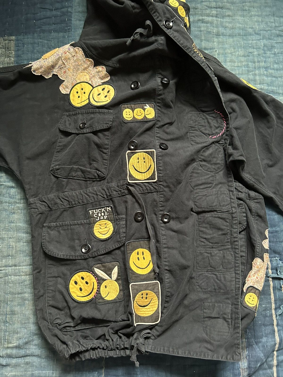 Kapital × Kapital Kountry Kapital moleskin Cotton RINGCOAT (RAINBOWY INSANE) XL Size US XL / EU 56 / 4 - 6 Thumbnail