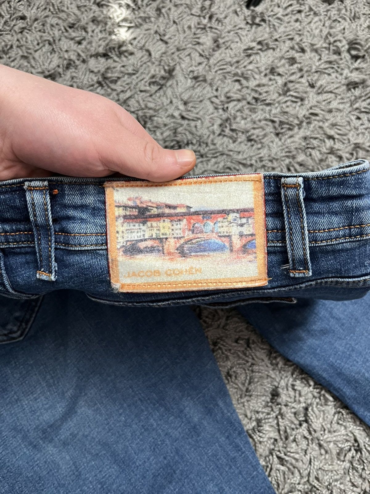 Jacob Cohen Jacob Cohen Bard Slim Luxury Denim - Limited City Edition Size US 34 / EU 50 - 12 Thumbnail