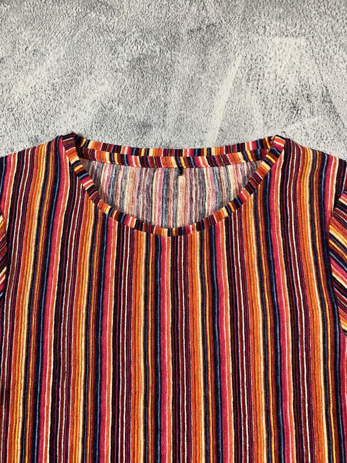 Vintage Vintage Y2K style all over striped tee Japanese size L Size L / US 10 / IT 46 - 4 Thumbnail