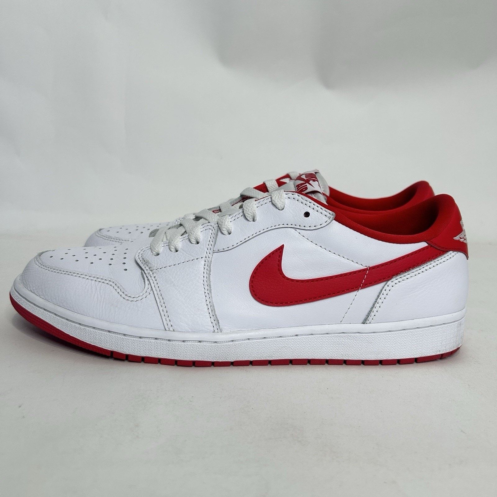 Nike Nike Air Jordan 1 Low Retro OG “University Red” CZ0790-161 Size US 14 / EU 47 - 6 Thumbnail