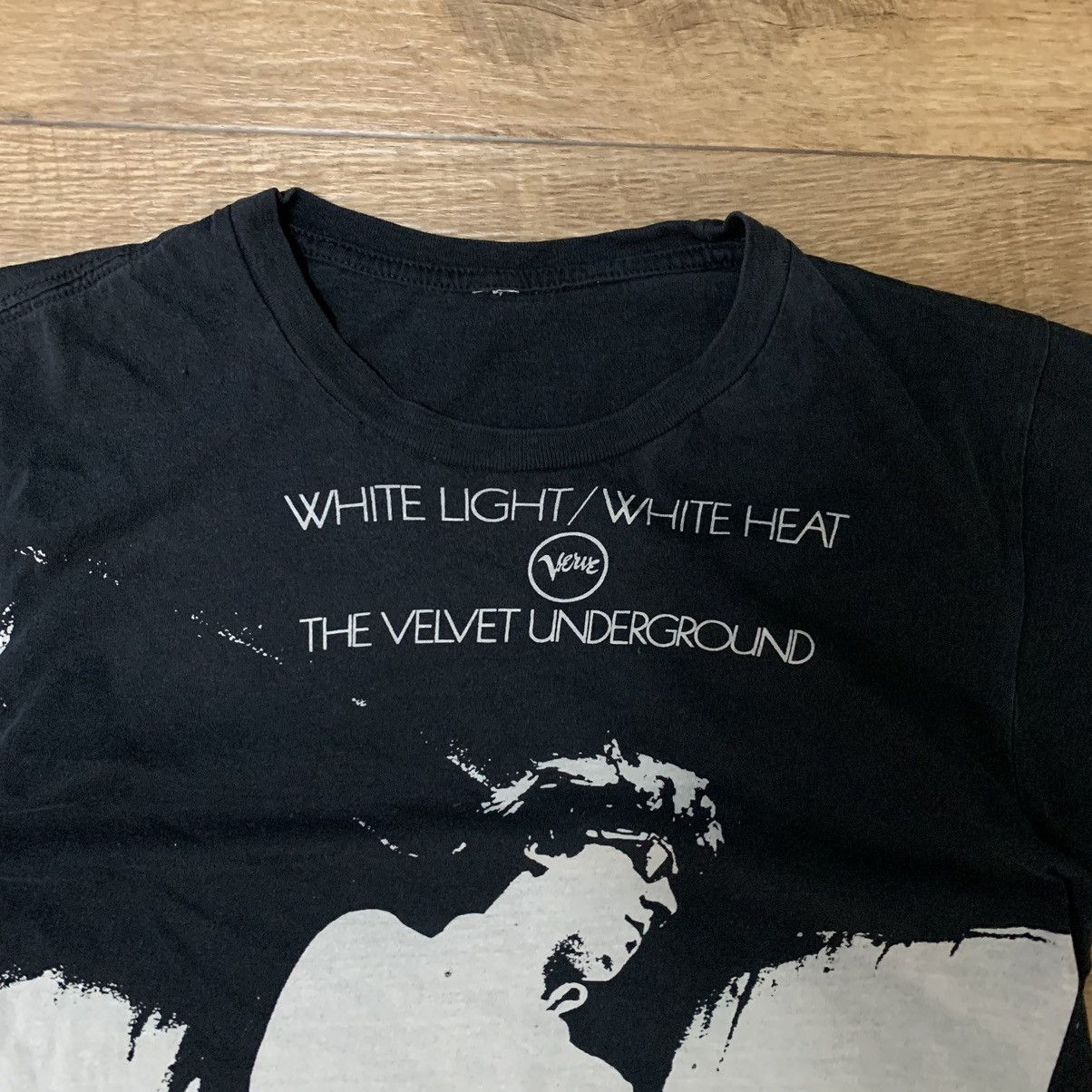 Band Tees × Vintage Vintage 90s The Velvet Underground White Light Rock Punk Tee Size US M / EU 48-50 / 2 - 5 Thumbnail