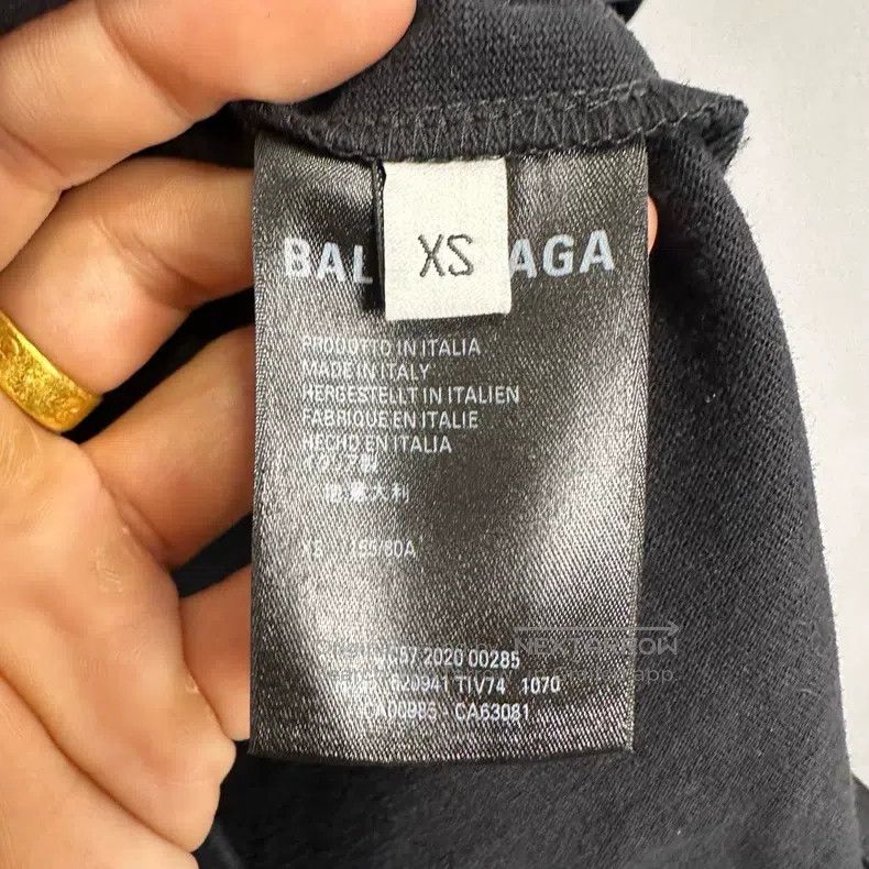 Balenciaga Balenciaga Crew letter short sleeve/XS Size US XS / EU 42 / 0 - 4 Thumbnail