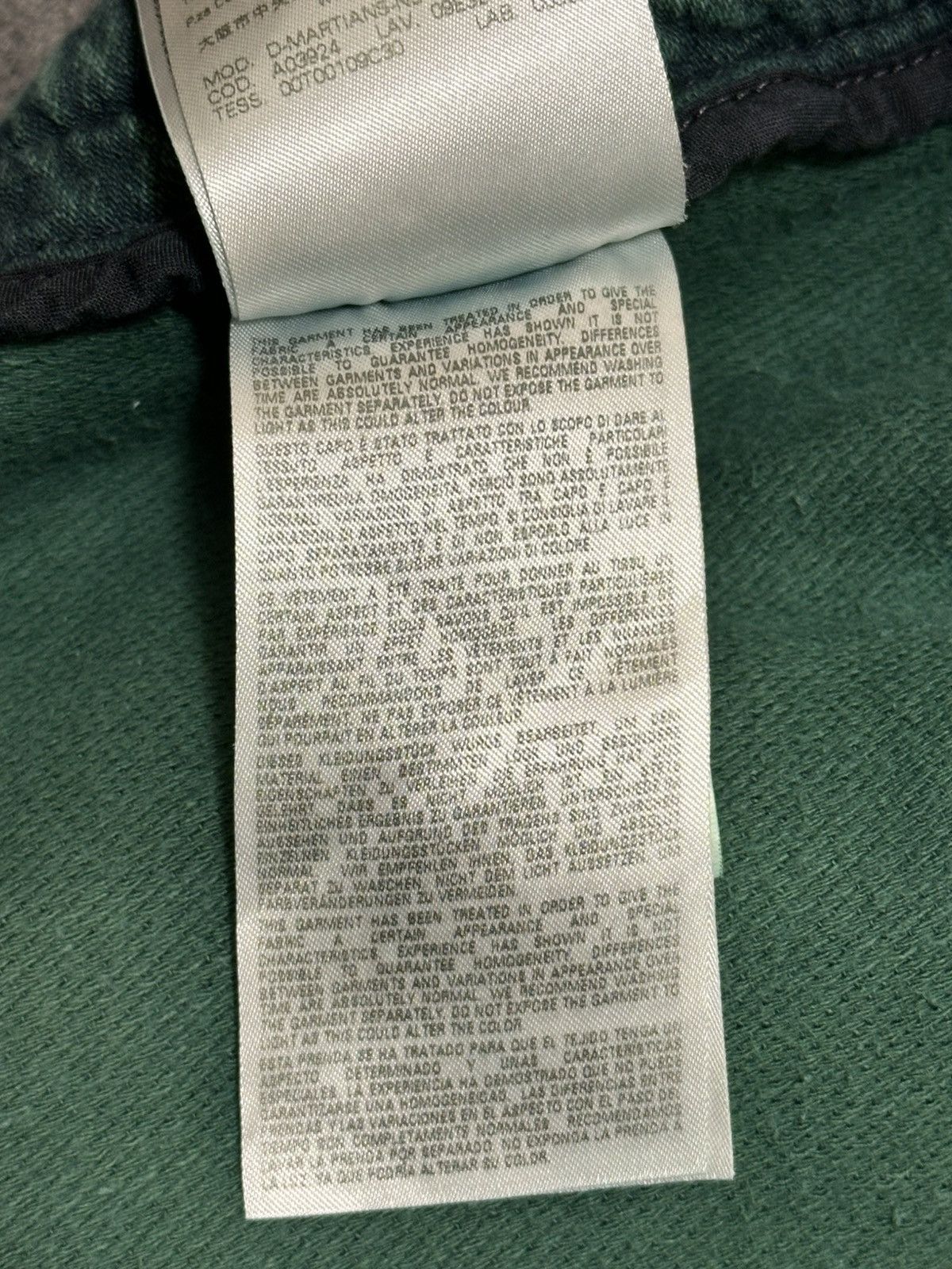 Diesel Diesel D-Martians Track Denim 09E32 straight-leg sweat jeans Size US 34 / EU 50 - 13 Thumbnail