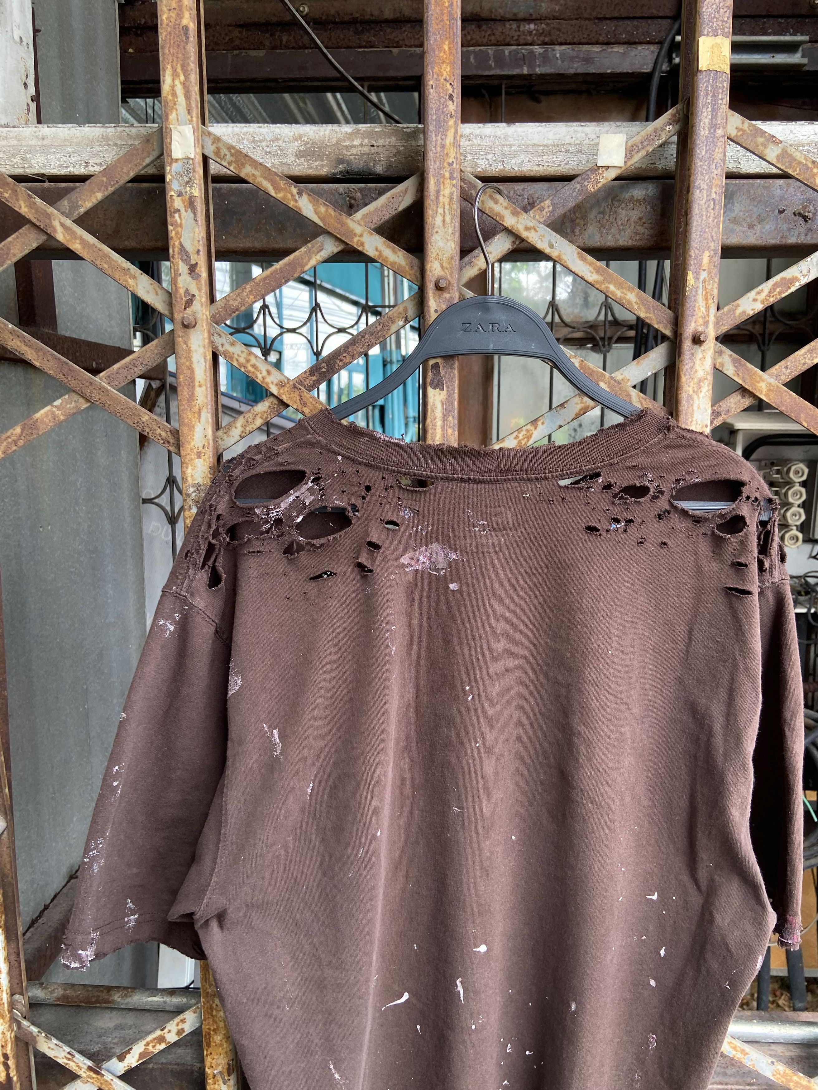 Carhartt × Vintage Carhartt T-Shirt Thrashed Distressed Pocket Size US M / EU 48-50 / 2 - 14 Thumbnail