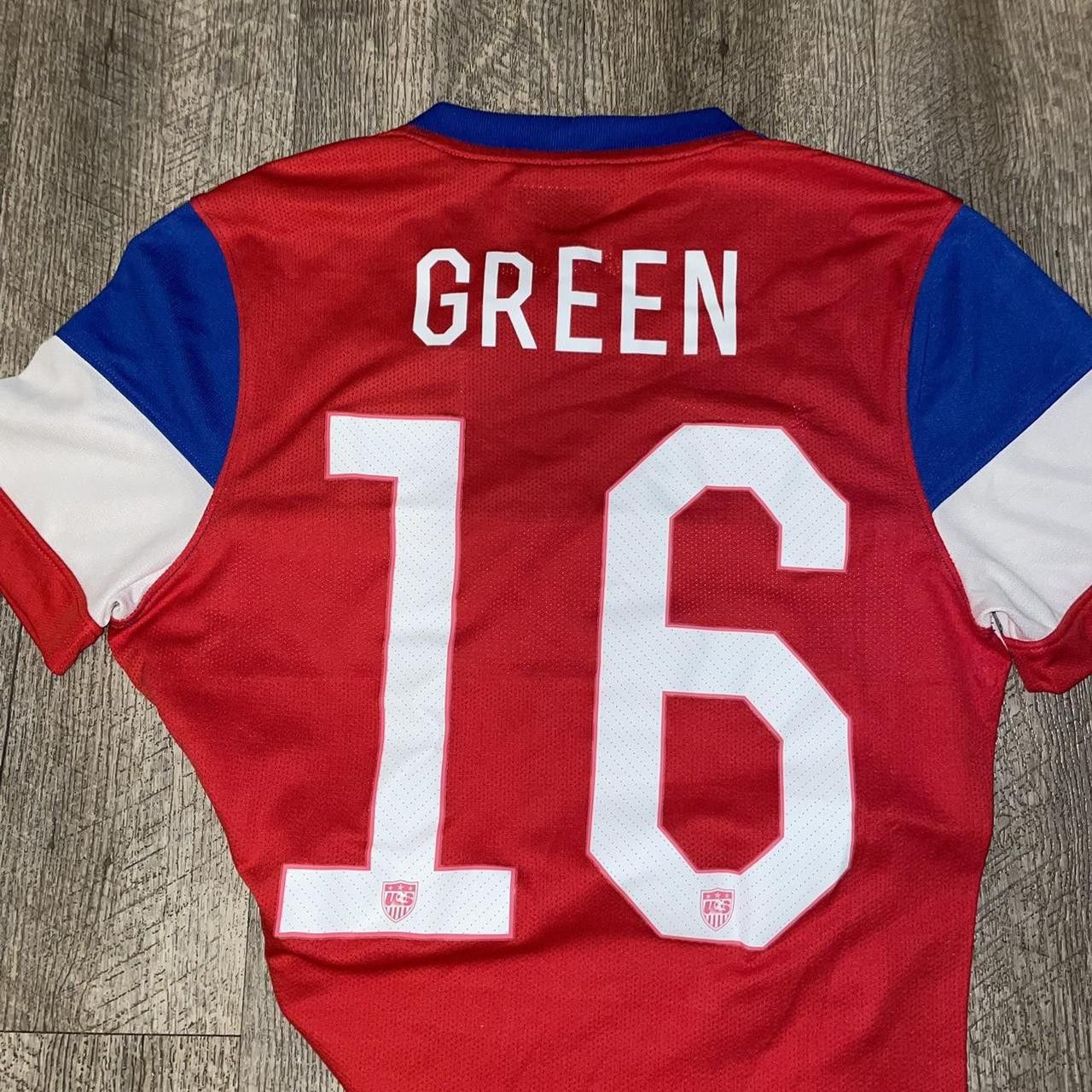 Nike × Vintage Nike USMNT 2014-2015 Julian Green Away Jersey Size US S / EU 44-46 / 1 - 3 Thumbnail