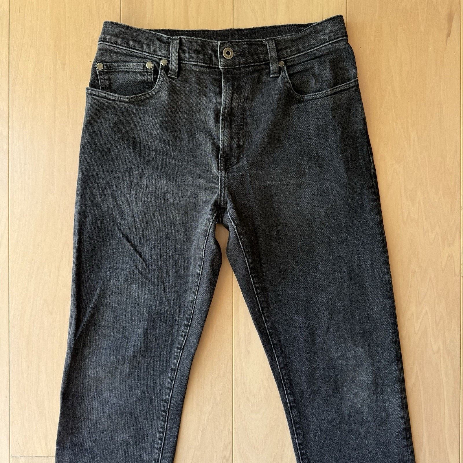 Flint And Tinder Flint and Tinder Jeans 30 Black Denim Casual Tapered Size US 30 / EU 46 - 3 Thumbnail