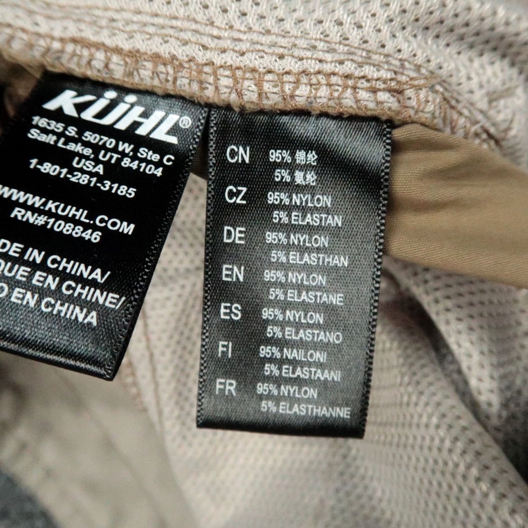 Vintage Kuhl Pants Mens Convertible Cargo Hiking Brown Stretch Zip Off 38x34 Size US 38 / EU 54 - 6 Thumbnail