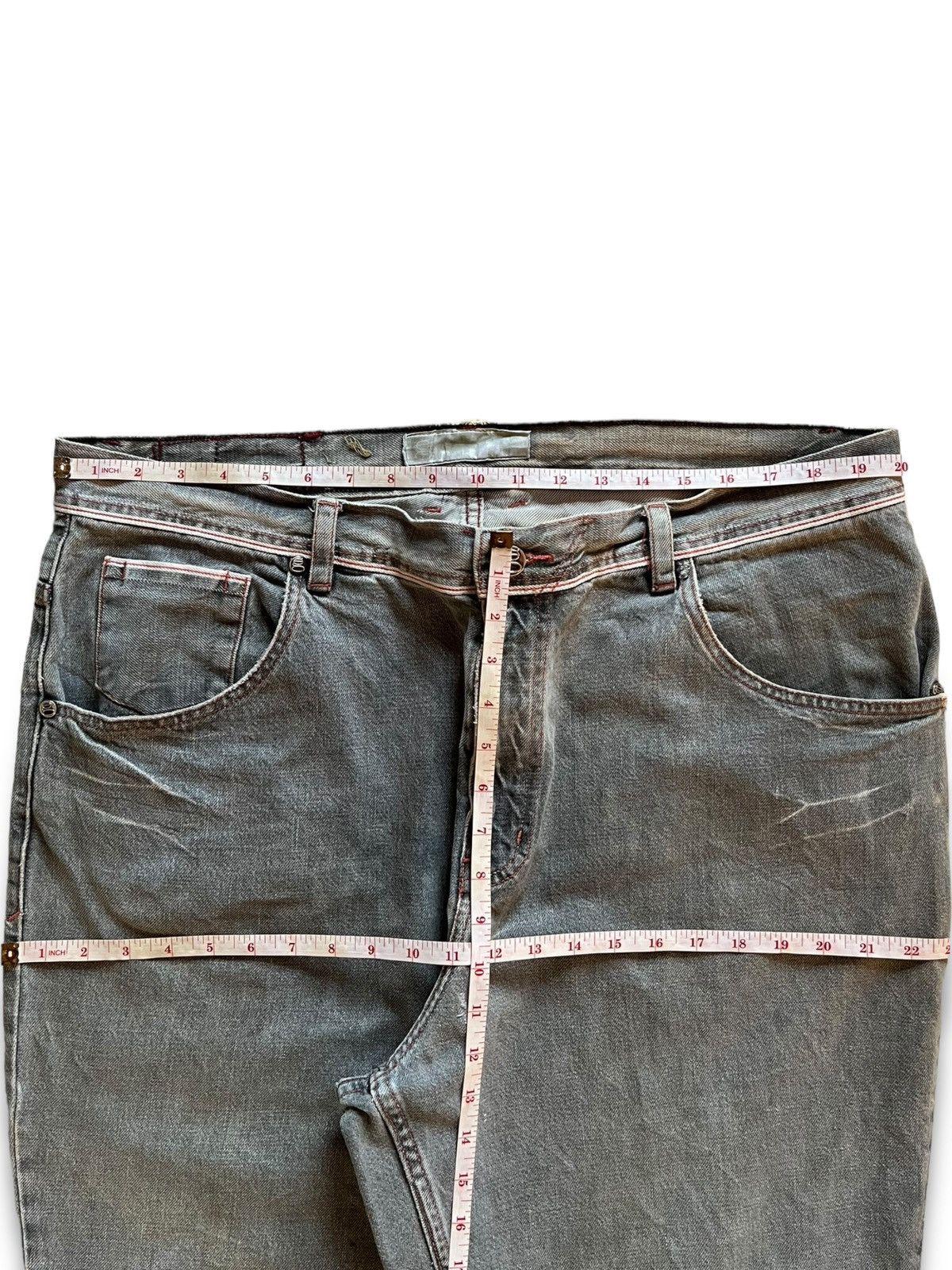 Japanese Brand Vintage Japanese Brand Selvedge Style Ripped Baggy Jeans Size US 40 / EU 56 - 10 Thumbnail