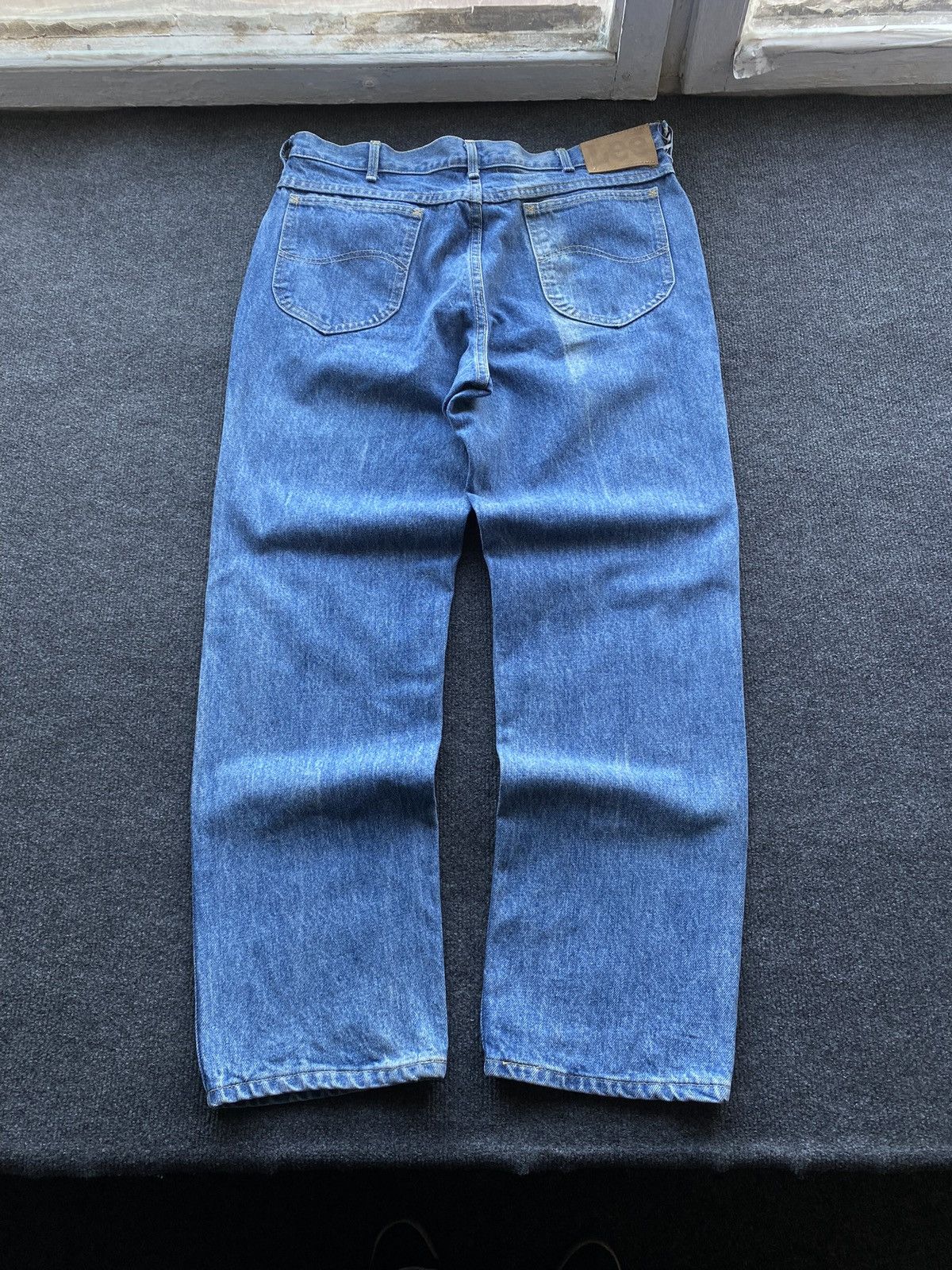 Lee 🔥80s Lee riders archive union made blue washed light jeans Size US 36 / EU 52 - 1 Thumbnail