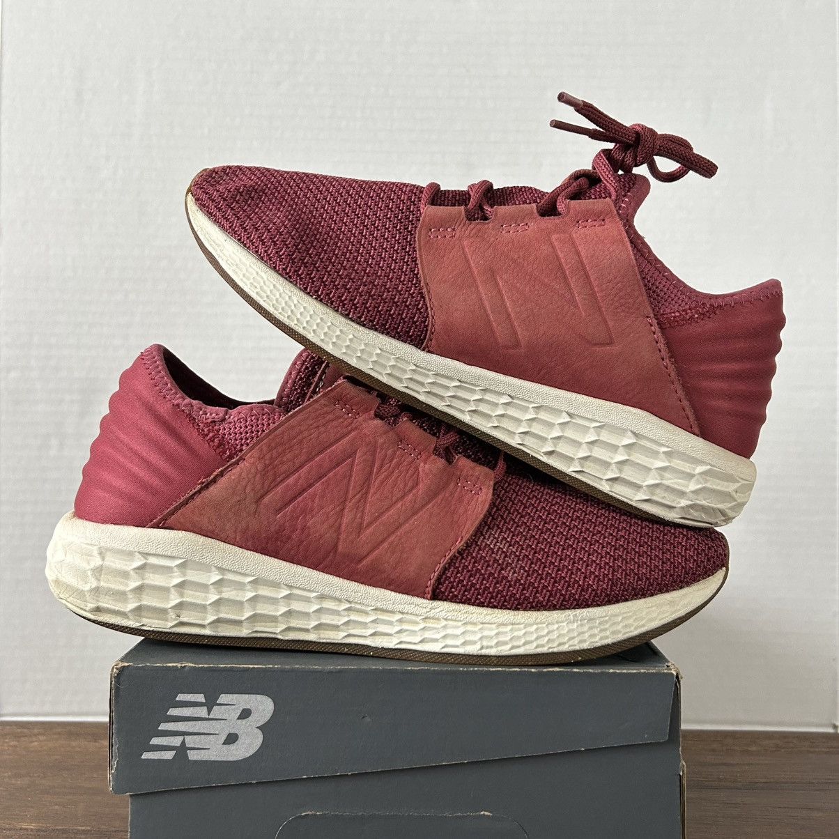 New Balance New Balance Fresh Foam Cruz v2 Knit Red Sneakers Size W10 Size US 10 / IT 40 - 8 Thumbnail