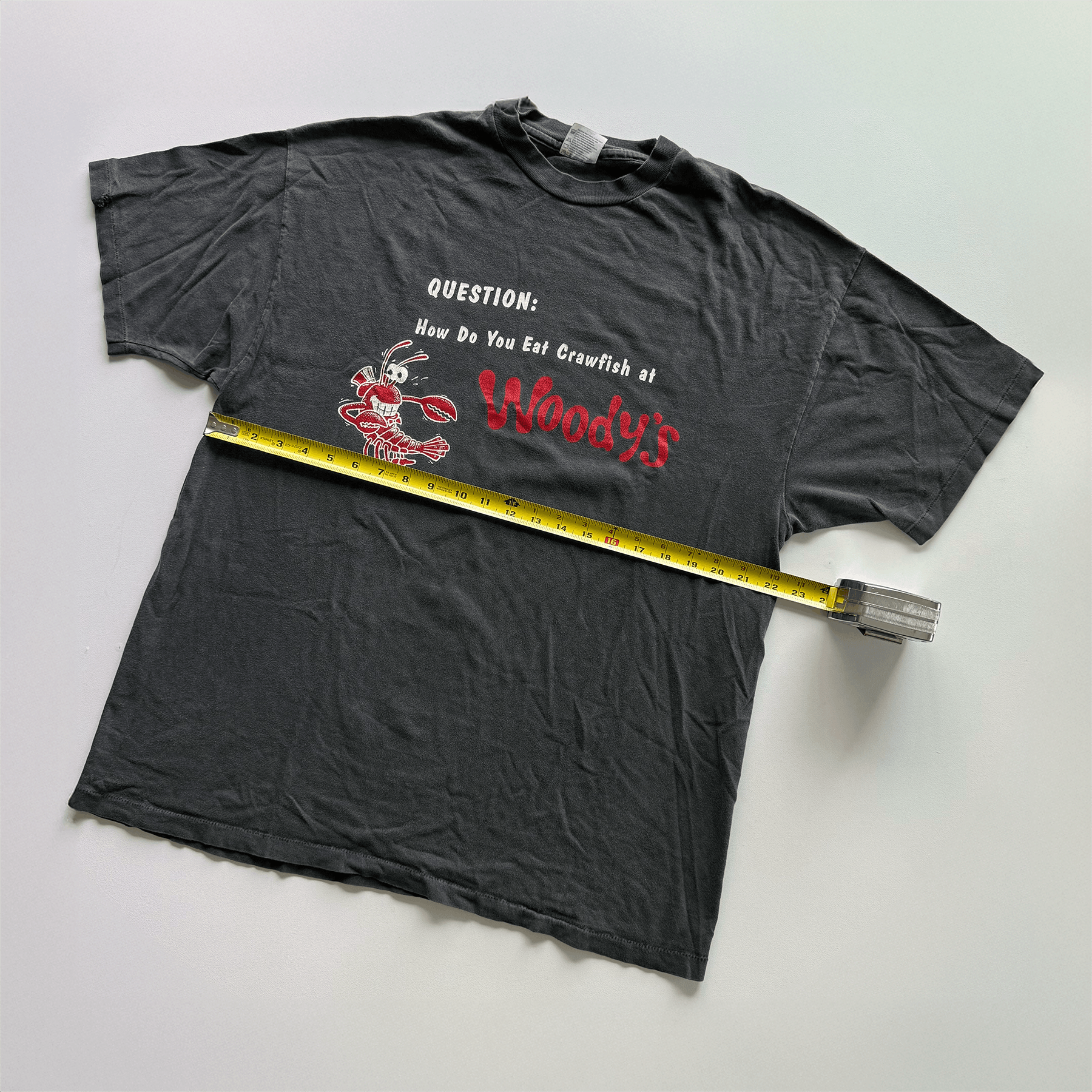 Vintage 1990s Vintage Woody's Crawfish Tee Size US XL / EU 56 / 4 - 8 Thumbnail