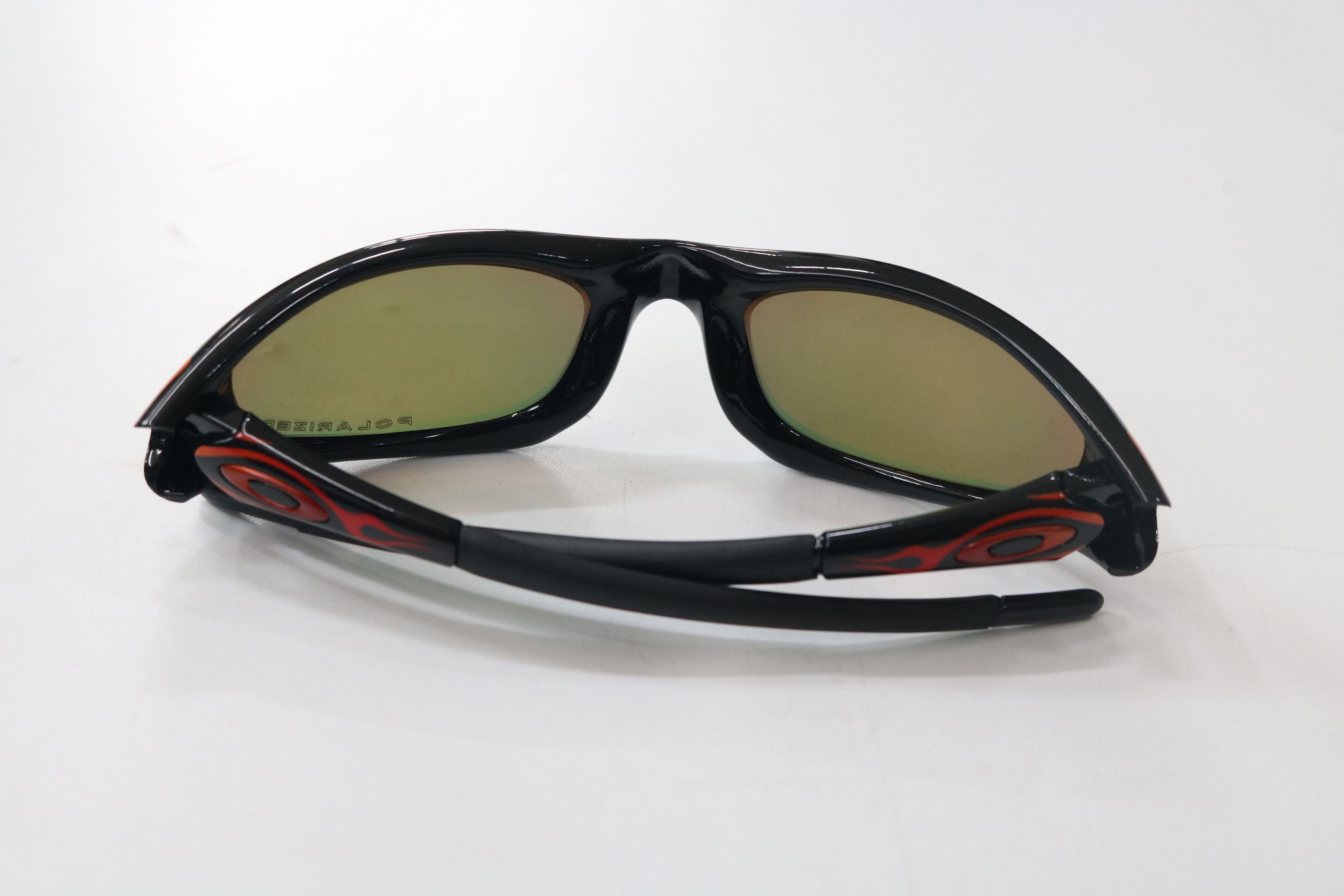 Oakley OAKLEY 1999 New Straight Jacket 1.0 Orange / Fire Sunglasses Size ONE SIZE - 11 Thumbnail