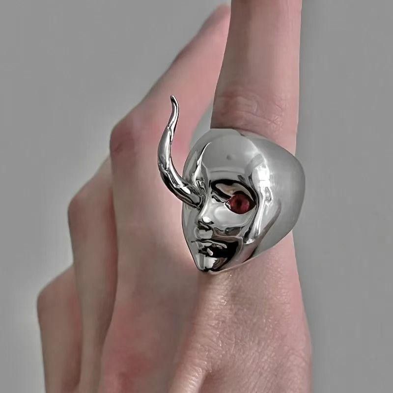 Jewelry Rare Jewelry Rings Open Size Chrome Ring (Size 7-13) Size ONE SIZE - 1 Thumbnail