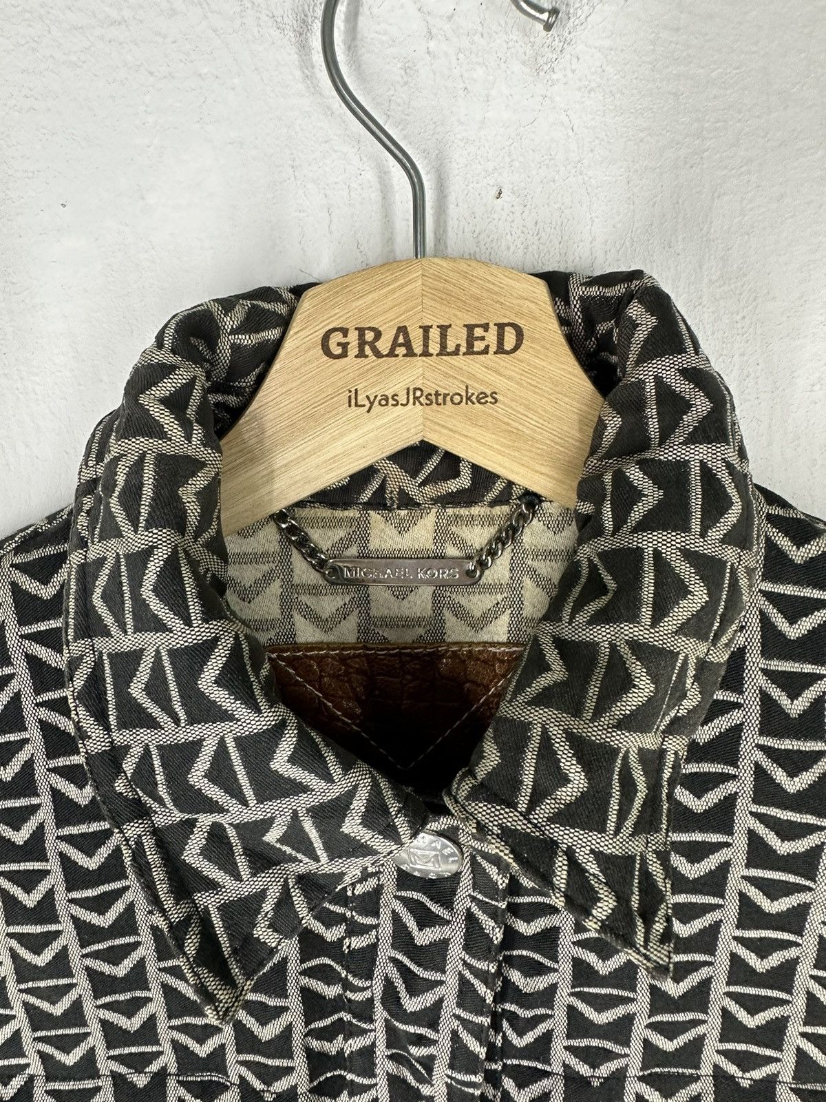 Michael Kors Vintage Michael Michael Kors Denim Jacket Size S / US 4 / IT 40 - 5 Thumbnail