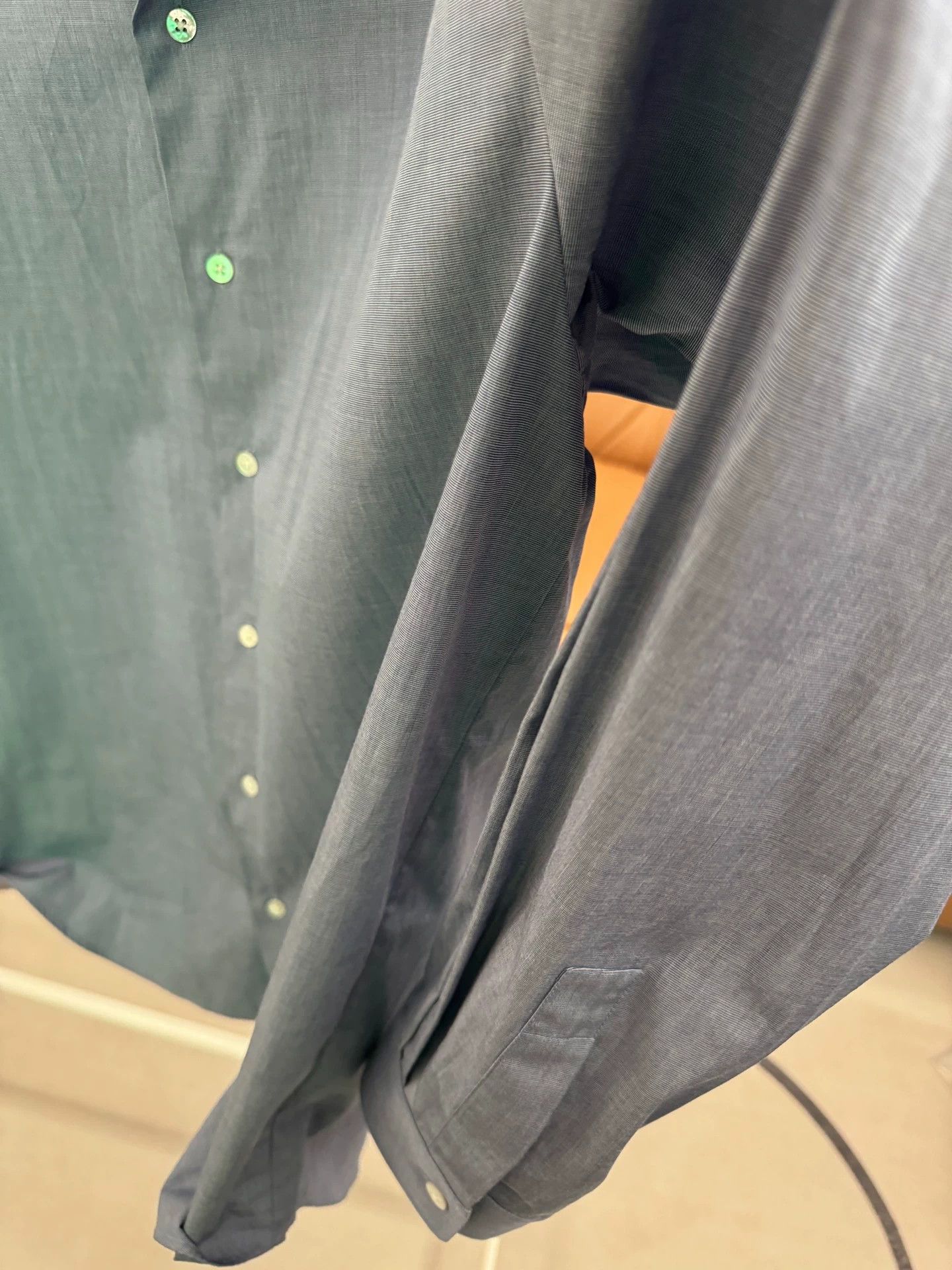 The Row THE ROW men's blue shirt M new Size US M / EU 48-50 / 2 - 7 Thumbnail