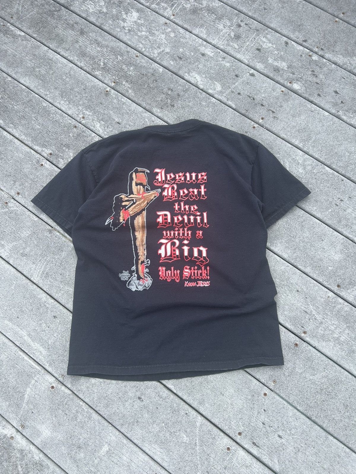 Vintage Vintage Jesus shirt Size US M / EU 48-50 / 2 - 1 Thumbnail