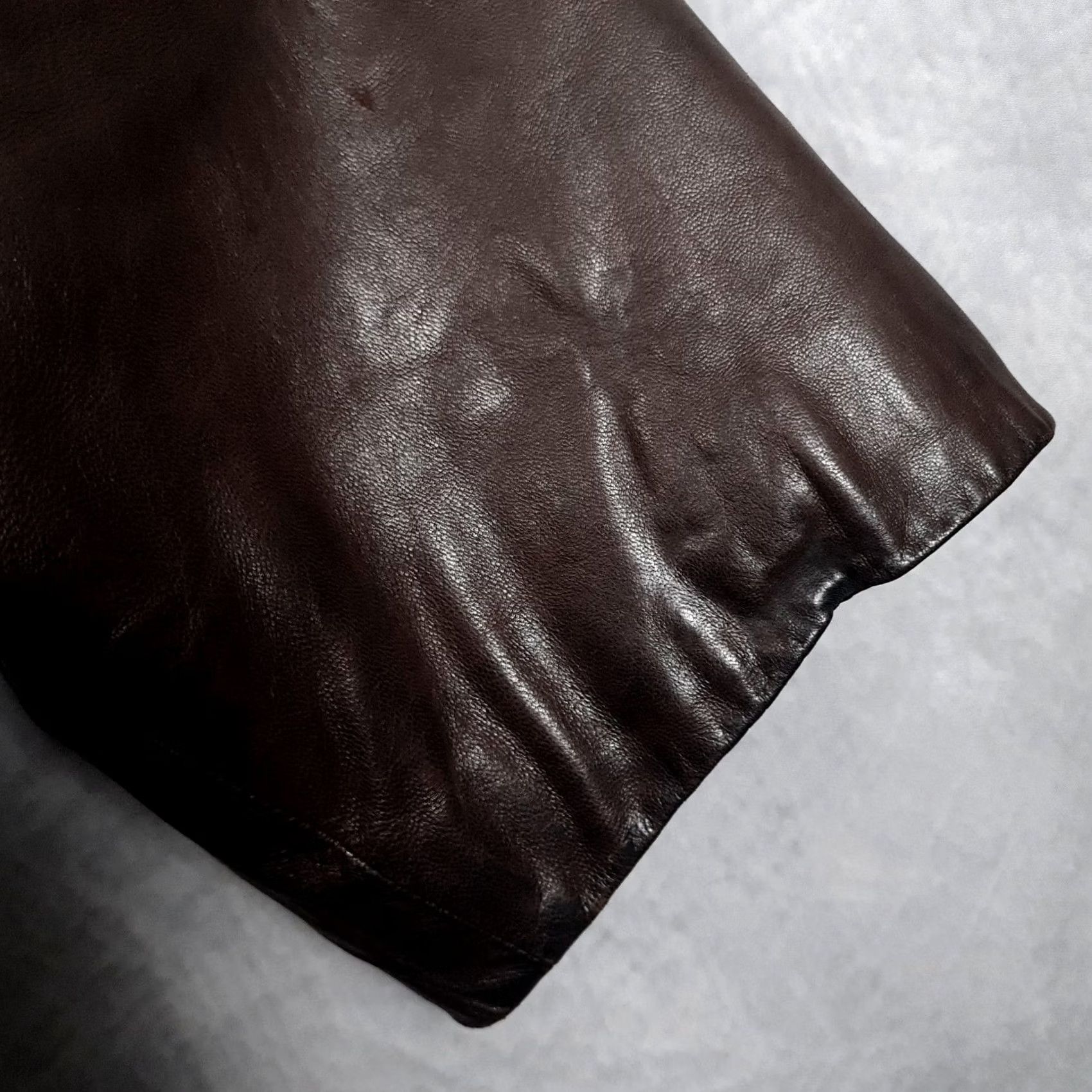 Bally Bally Coat Mens 48 Brown Leather Belted Trench Wool Lined Mid-Length Coat Size US M / EU 48-50 / 2 - 5 Thumbnail