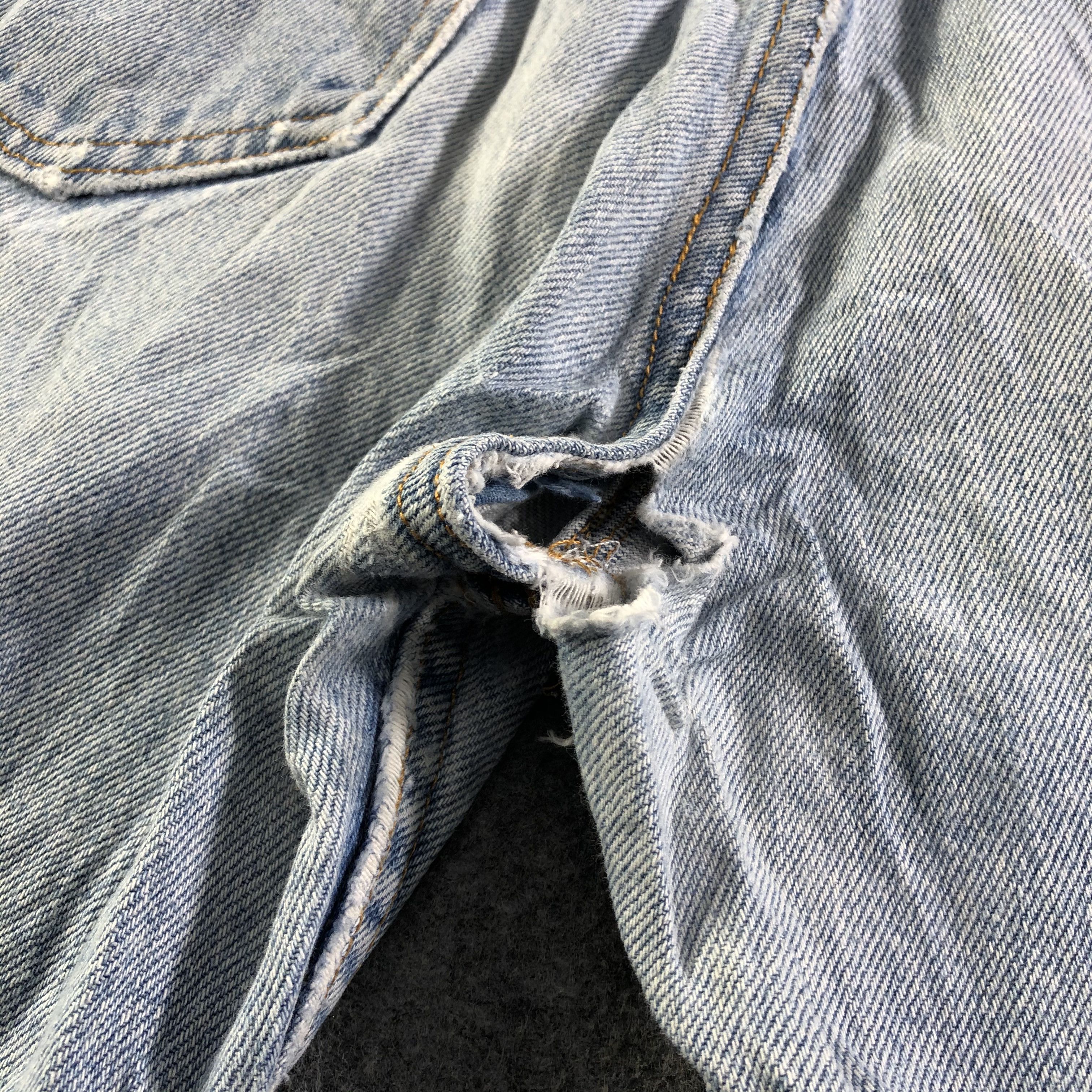 Levi's Vintage Light Wash Levis 505 Orange Tab Jeans-J4530 Size US 32 / EU 48 - 8 Thumbnail