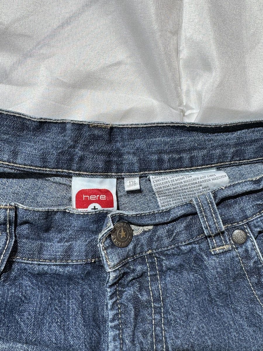 20471120 Southpole Vibe Vintage Y2K Distressed Wide Jeans Size US 30 / EU 46 - 11 Thumbnail