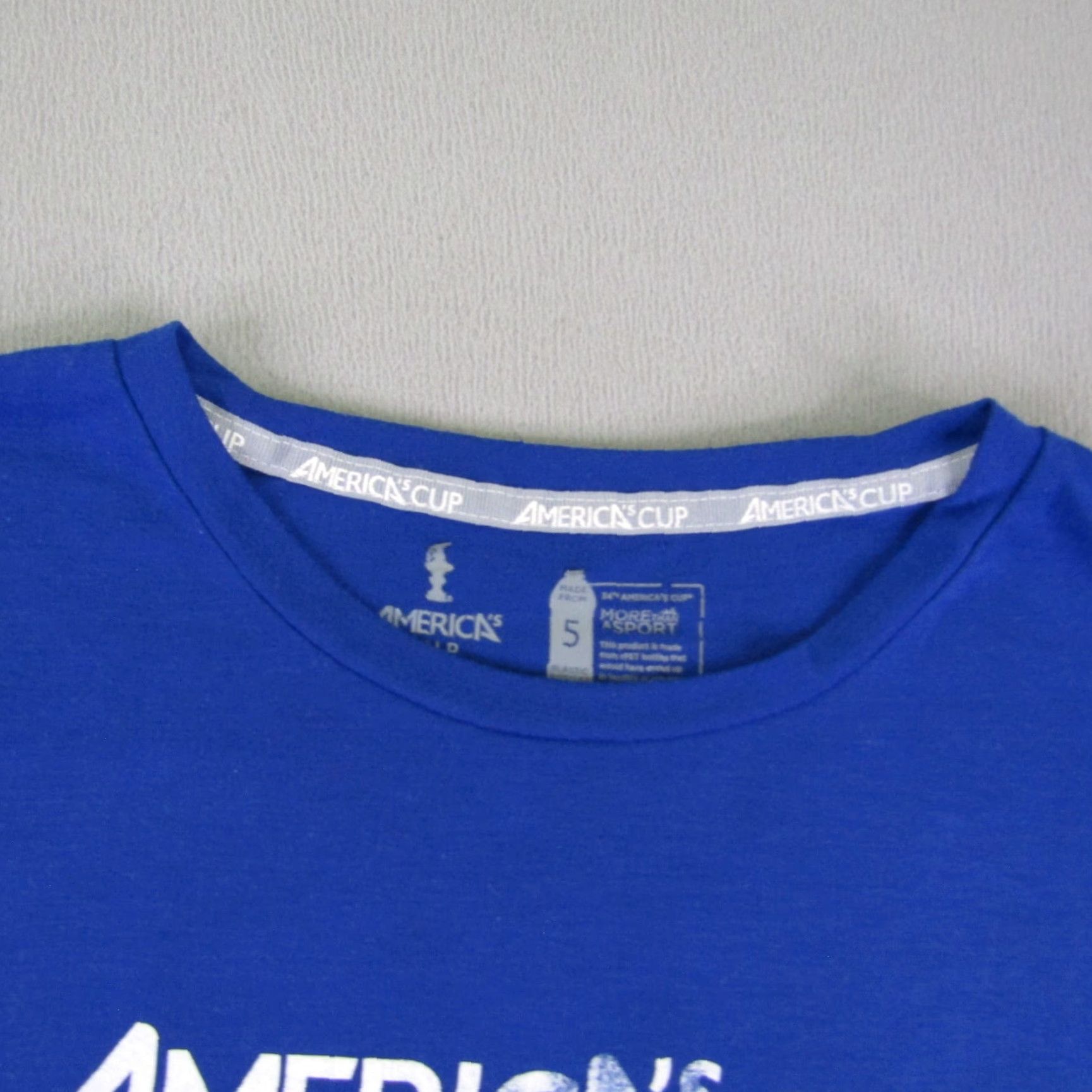 Vintage VINTAGE America's Cup Shirt Womens XL Blue 34th San Francisco 2013 Sailing Racing Top Tee Size XL / US 12-14 / IT 48-50 - 3 Thumbnail