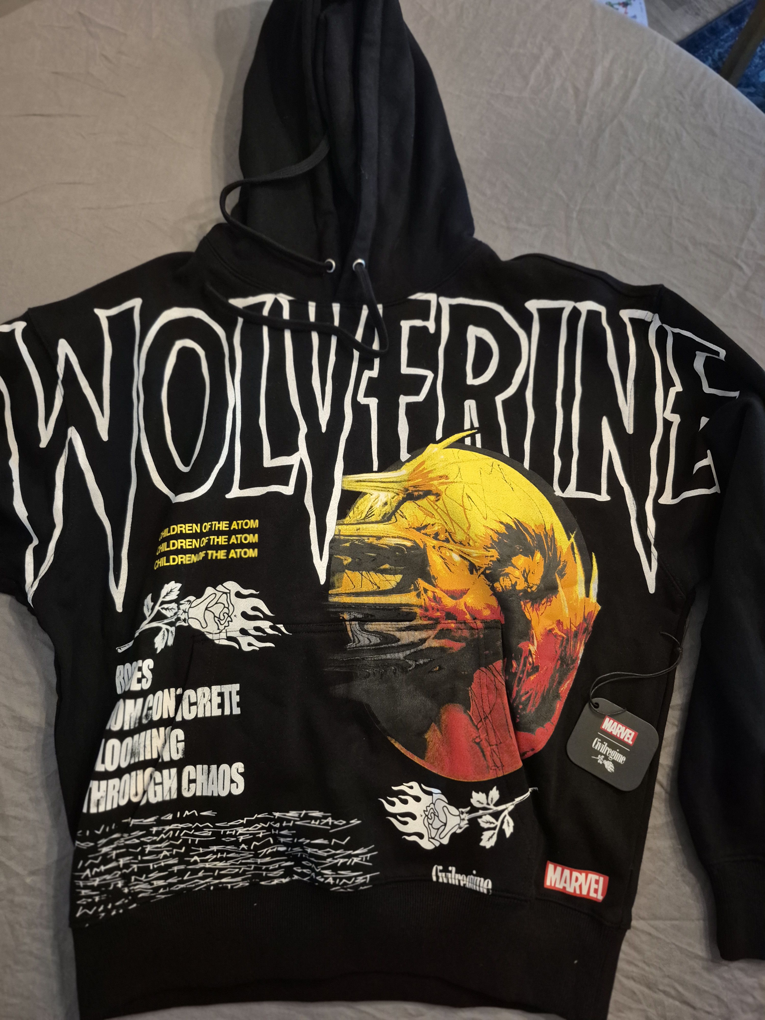 Civil Regime × Marvel Comics Civil Regime x Marvel Wolverine Hoodie Size Small Size US S / EU 44-46 / 1 - 1 Thumbnail