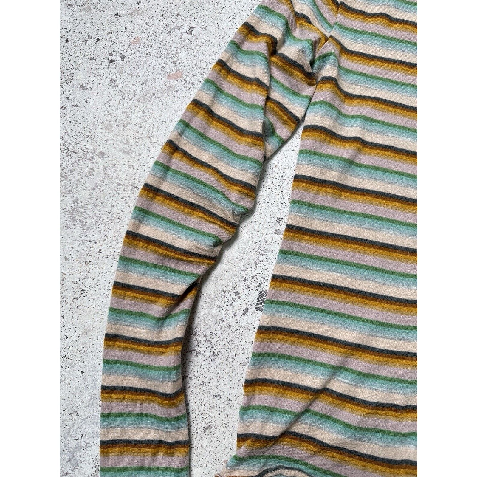 Miss Sixty Vintge Miss Sixty Turtleneck Sweater Avant Garde Striped Size L / US 10 / IT 46 - 5 Thumbnail