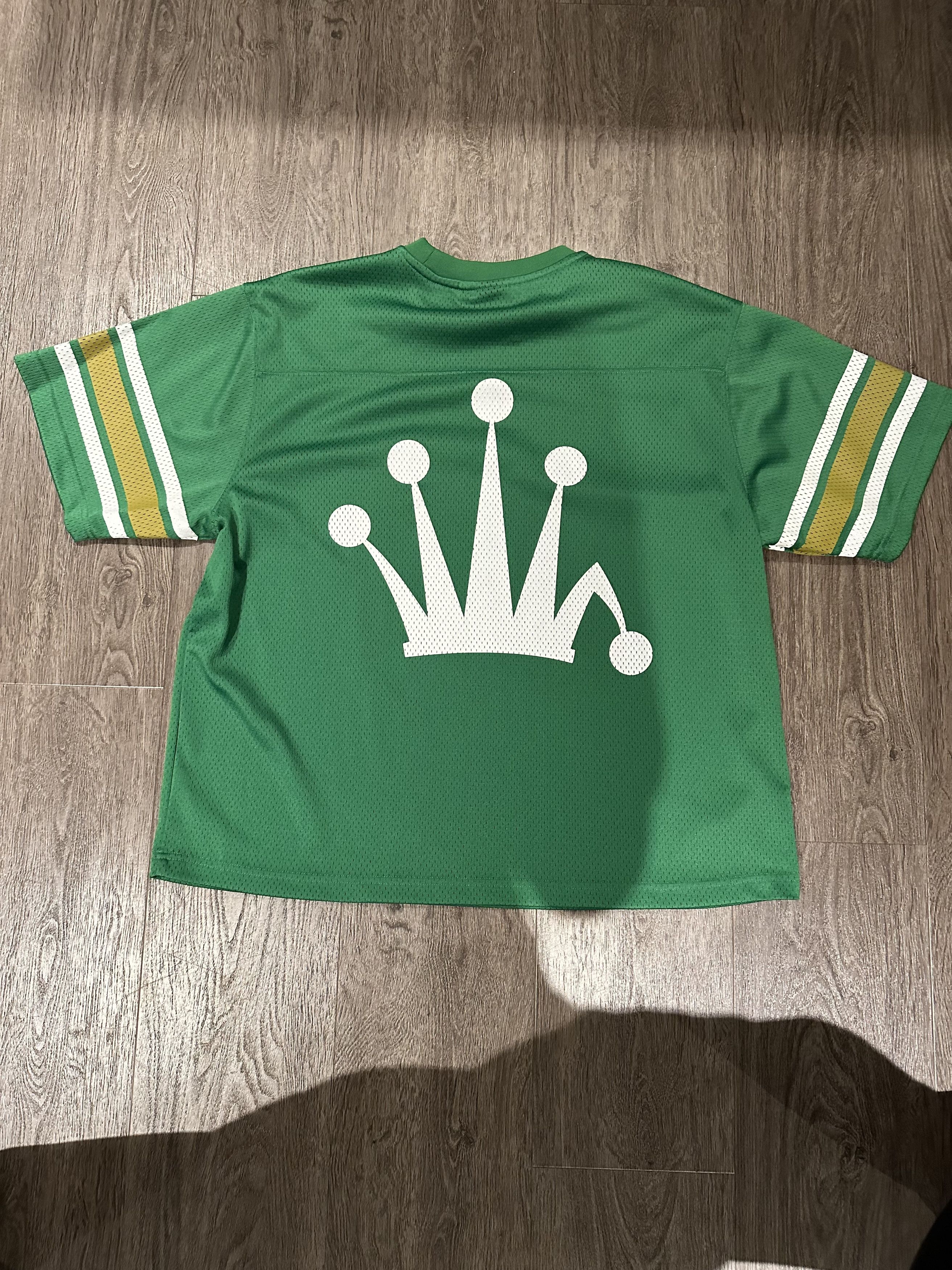 Stussy Stussy Mesh Football Jersey 'Green' Size US M / EU 48-50 / 2 - 3 Thumbnail
