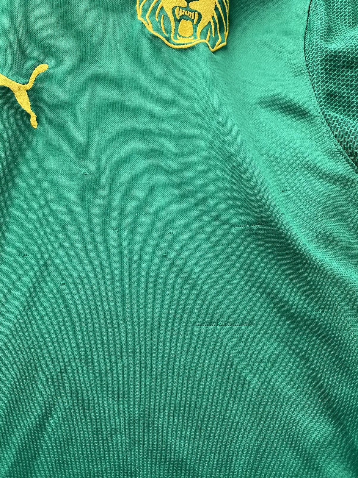 Puma Cameroon Africa HomePuma Soccer Jersey Team2009/2010 Size L Size US L / EU 52-54 / 3 - 10 Thumbnail