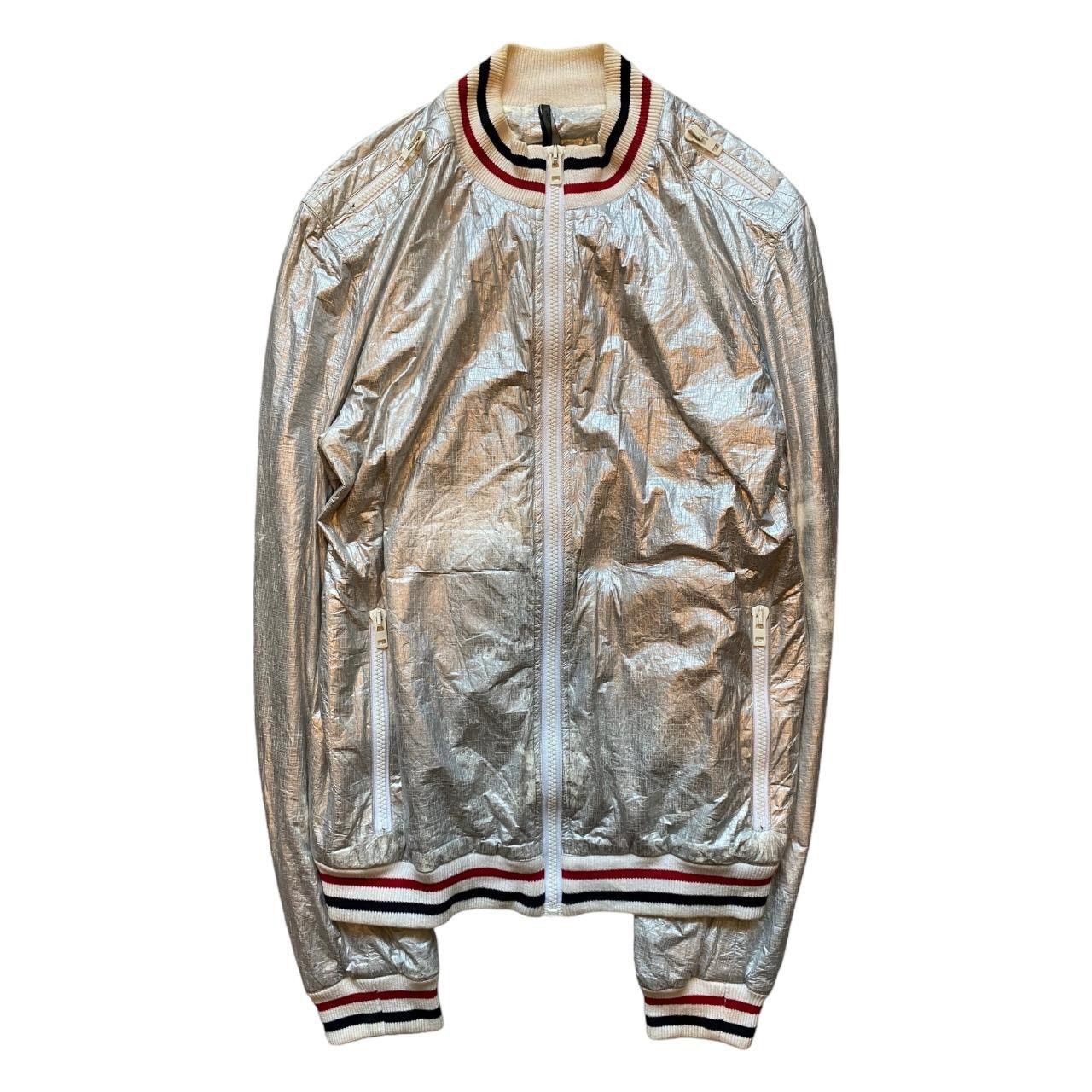 image of Dior x Hedi Slimane Ss06 Bomber Jacket in Silver, Men's (Size Medium)