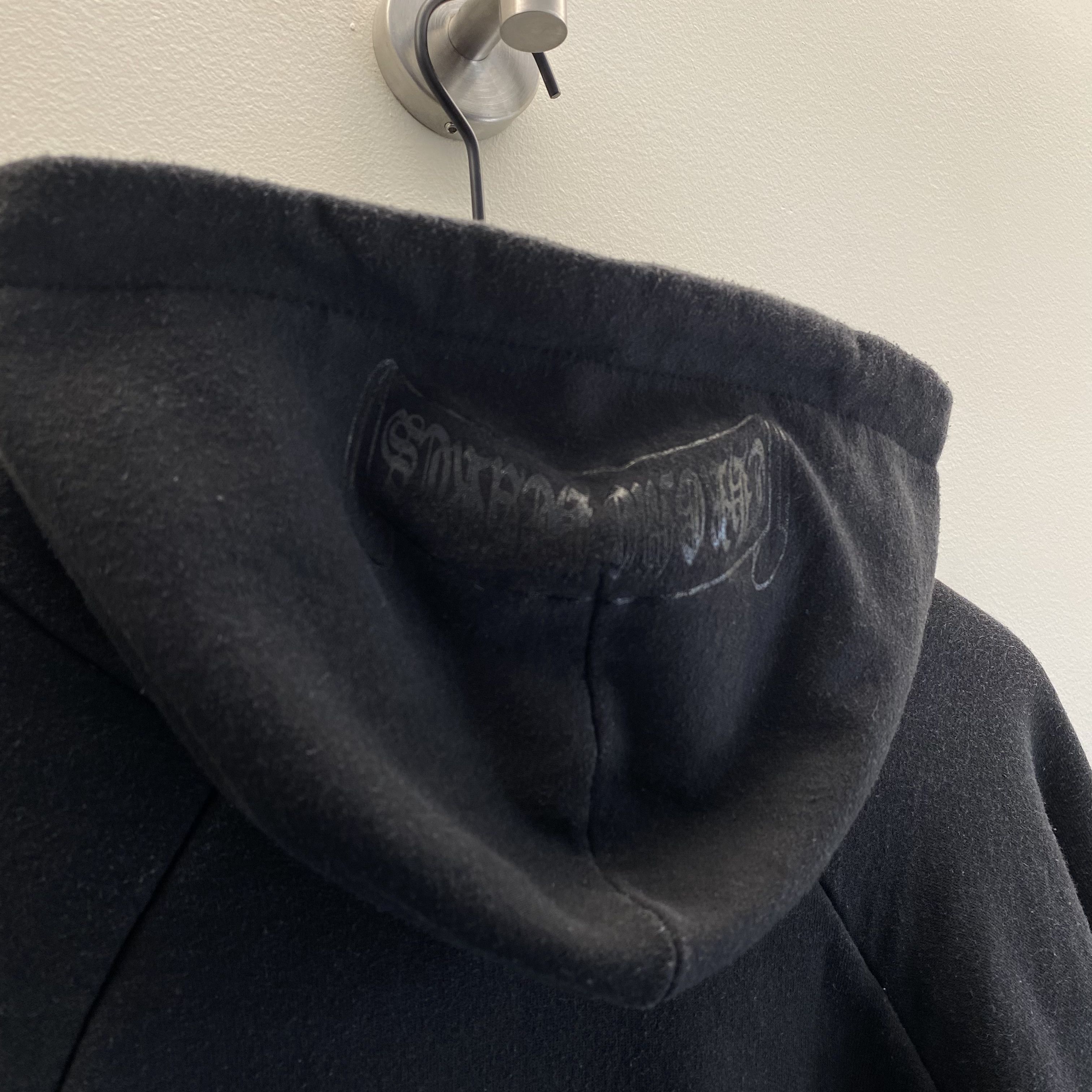 Chrome Hearts Chrome Hearts Vintage Thermal Scroll Label Hoodie Size US S / EU 44-46 / 1 - 9 Thumbnail