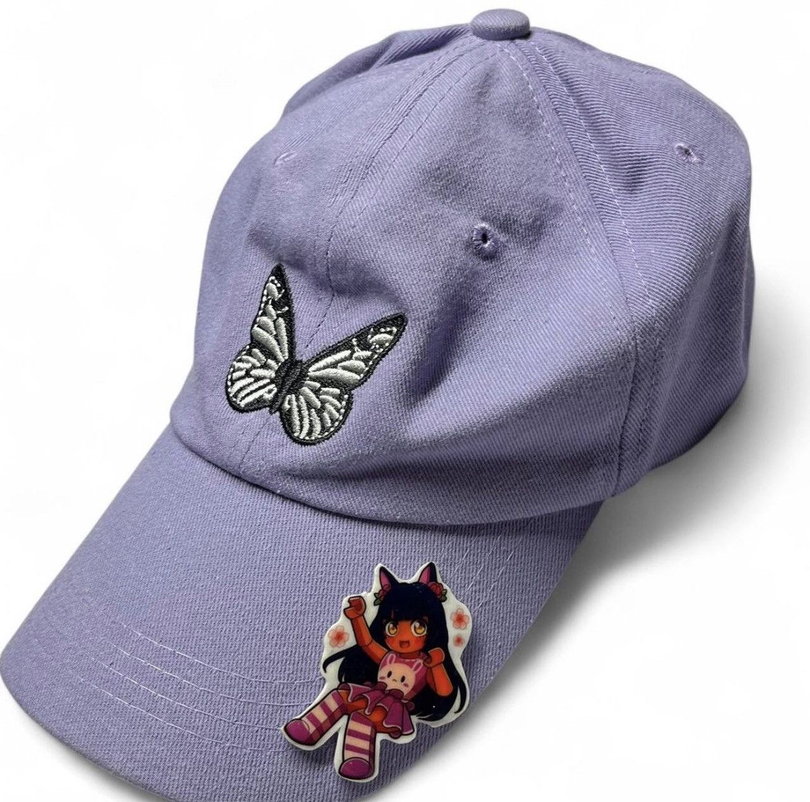 Keds 90s Vintage Snapback w/ butterfly patch/Lilith Devil Pin Size ONE SIZE - 1 Thumbnail