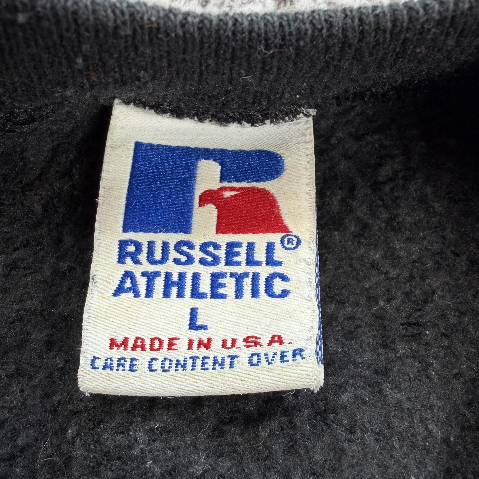 Russell Athletic Vintage 90s Black Dragon NJ Turnpike State Police Sweatshirt Size US L / EU 52-54 / 3 - 5 Thumbnail