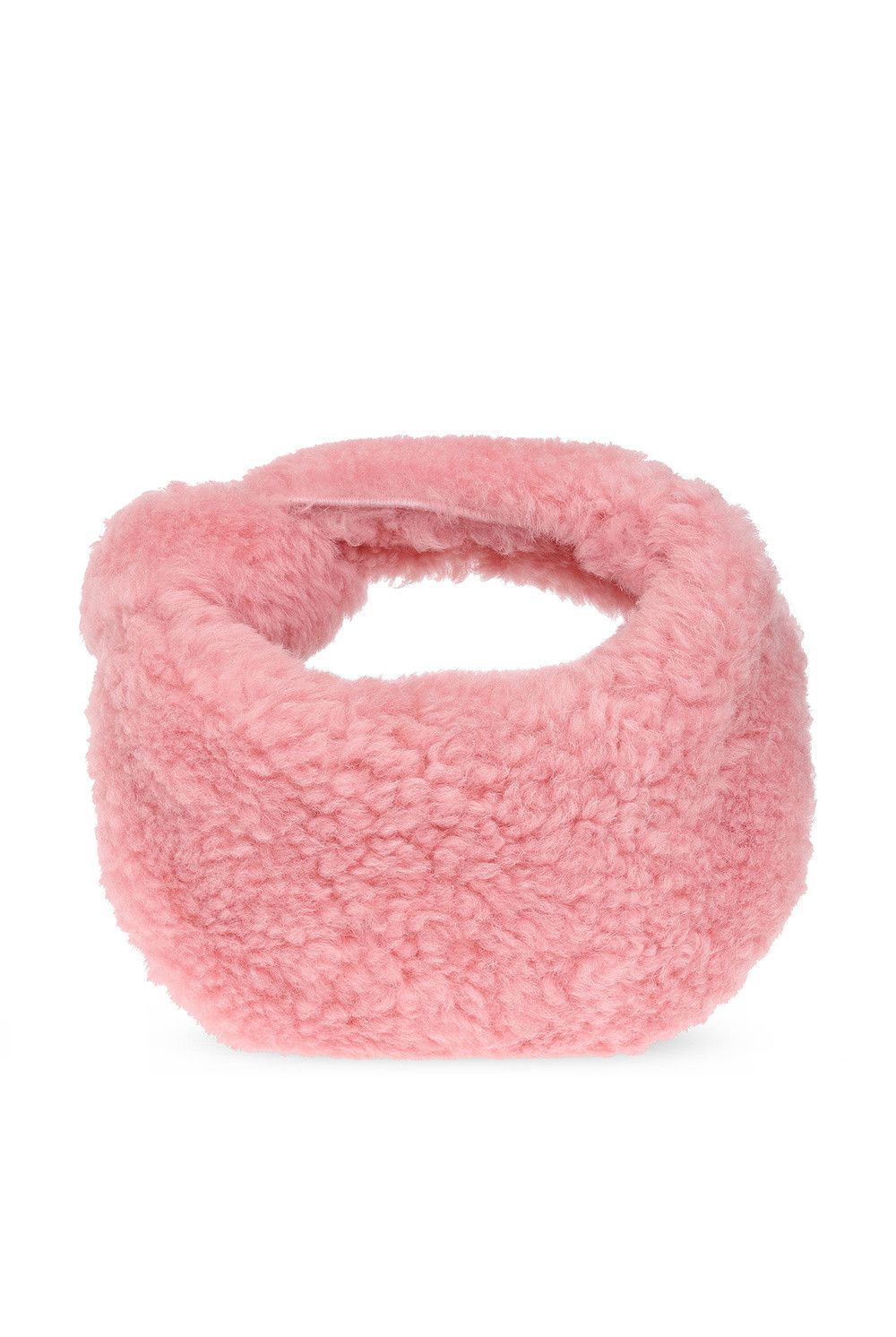 Bottega Veneta BOTTEGA VENETA Jodie mini popsicle pink shearling fur bag Size ONE SIZE - 1 Thumbnail